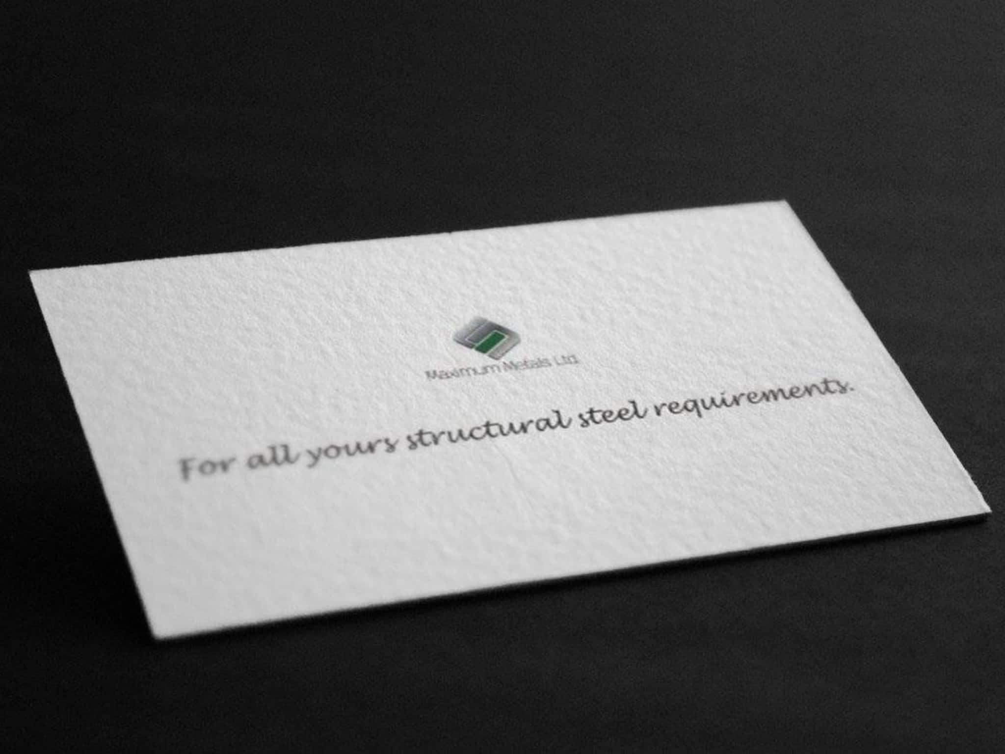 photo Maximum Metals Ltd