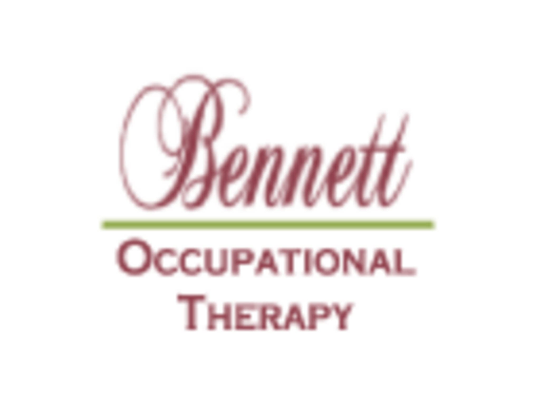 photo Bennett Occupational Therapy