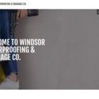 Windsor Waterproofing & Drainage Co - Entrepreneurs en imperméabilisation