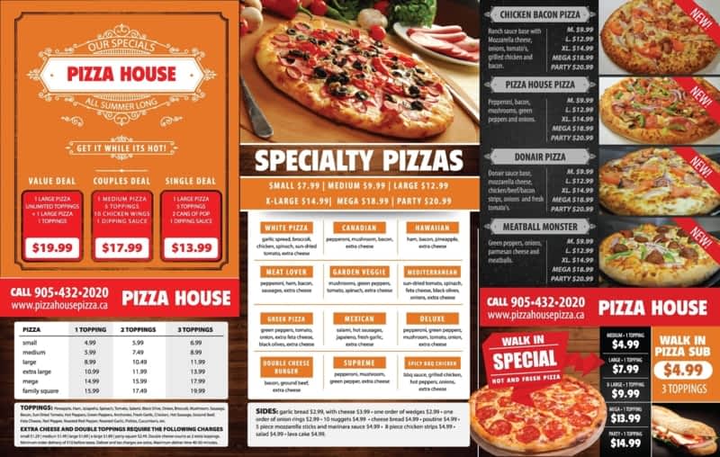 Order Pizza Pizza (621 King St, Oshawa) Restaurant Delivery【Menu & Prices】, Oshawa