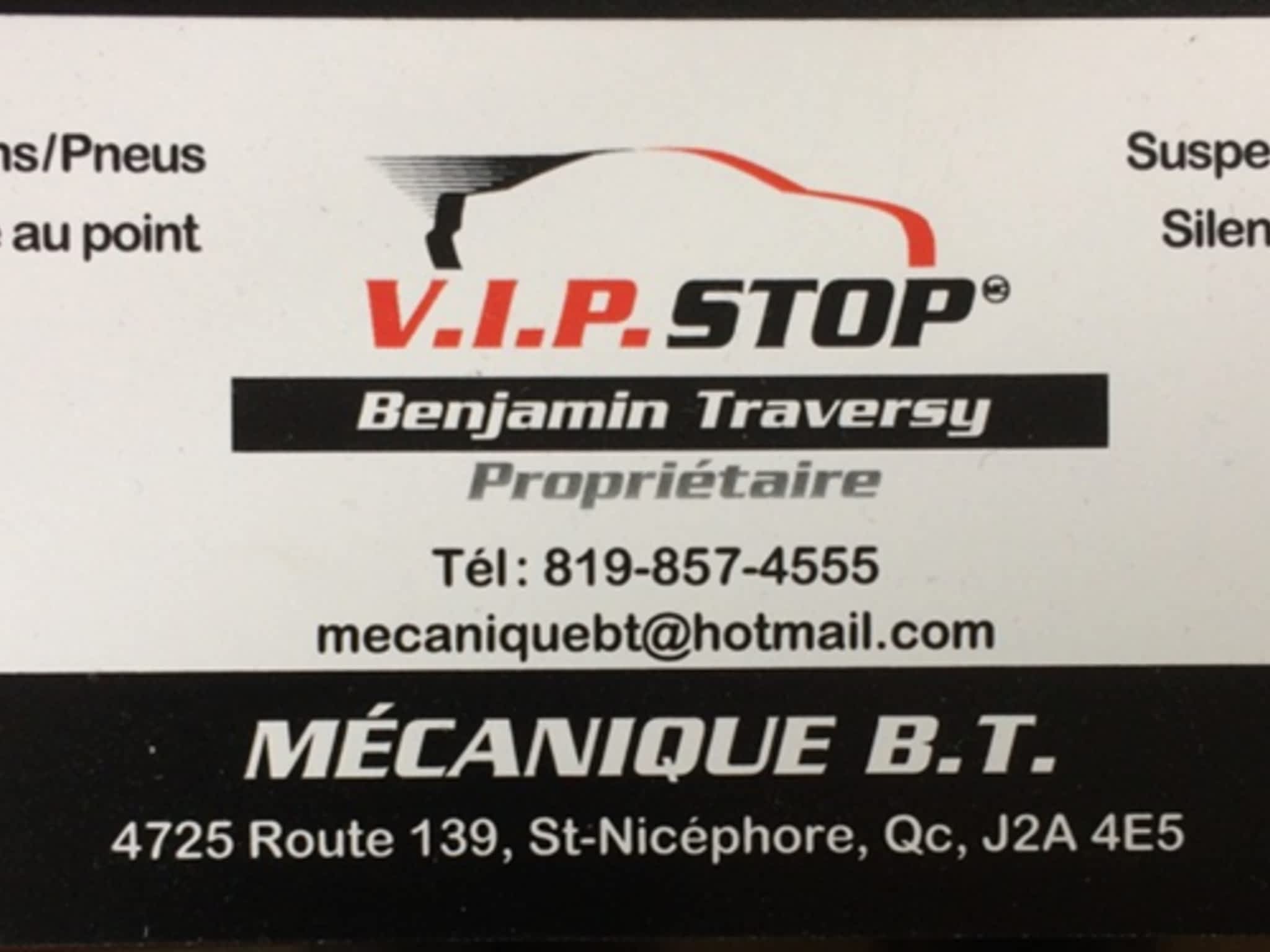 photo V.I.P. stop - Mecanique BT