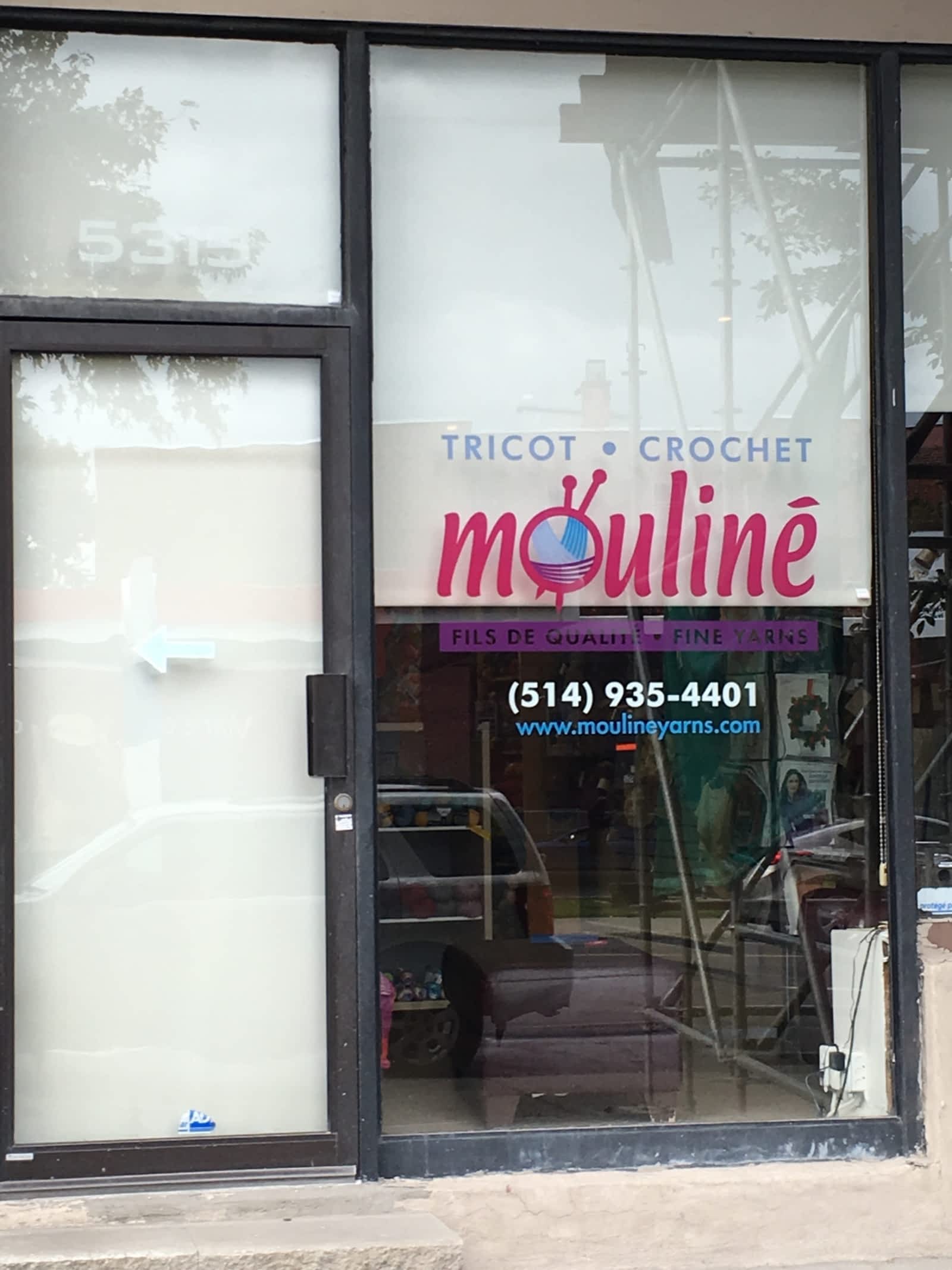 Mouliné Fine Yarns Opening Hours 5317, rue Sherbrooke Ouest