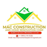 Mac Construction & Home Renovation - Entrepreneurs en construction