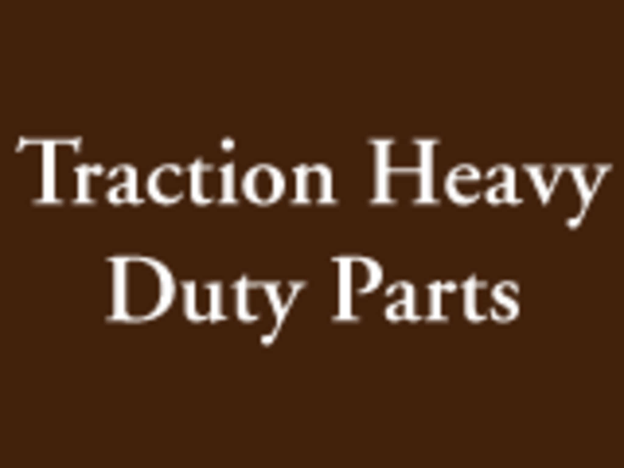 photo Traction Heavy Duty Parts