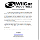 Wilcor Industries Inc - Crane Parts & Rigging