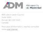 Aéroports Internationaux de Montréal-Trudeau et Montréal-Mirabel - Airports