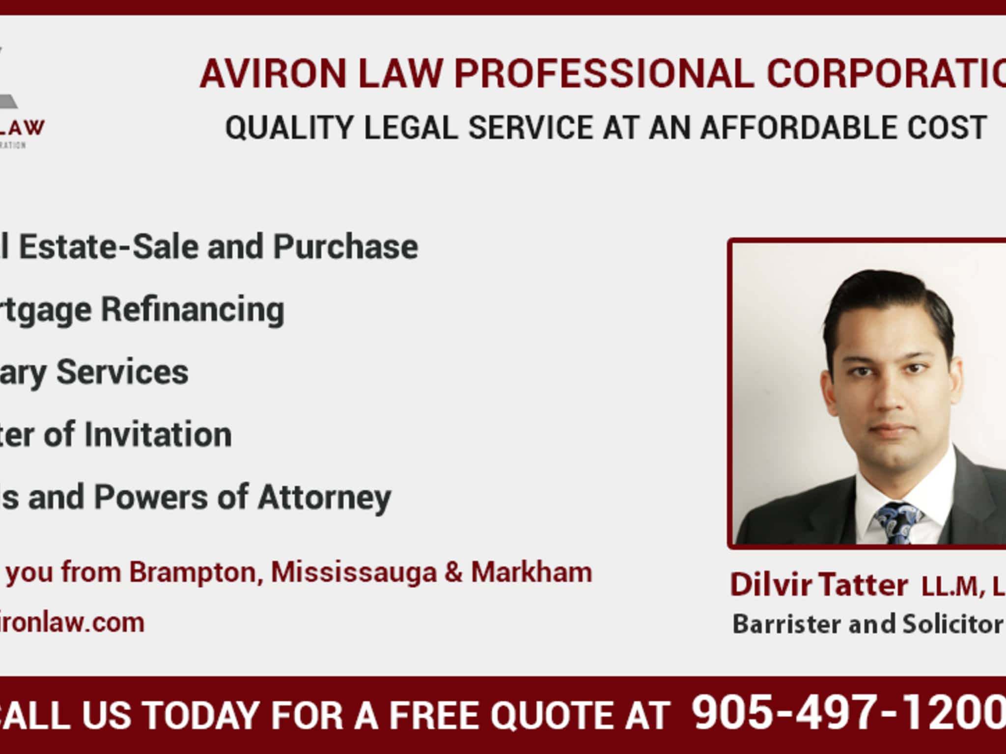 photo Aviron Law Professional Corporation