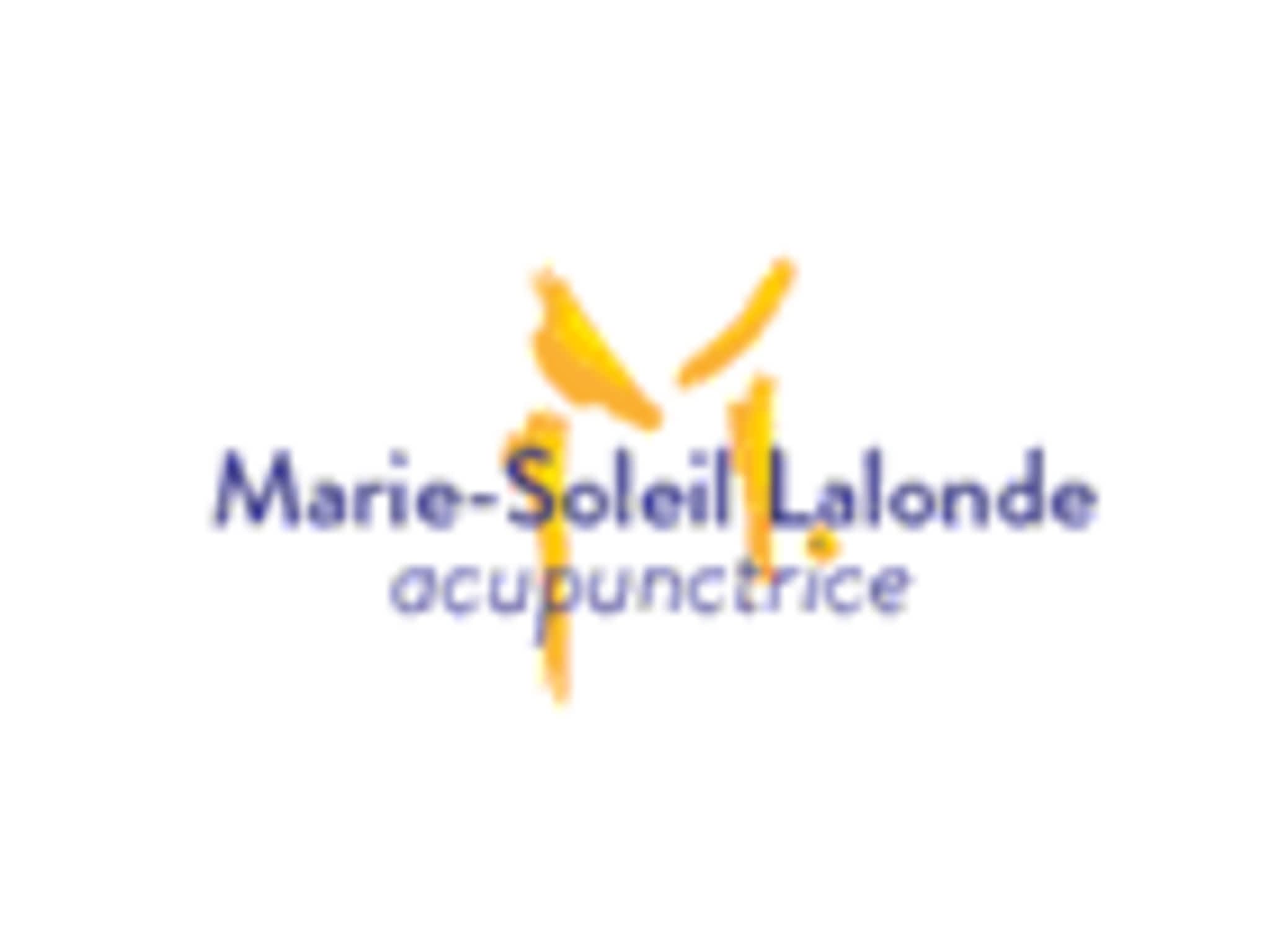 photo Acupuncture Marie-Soleil Lalonde