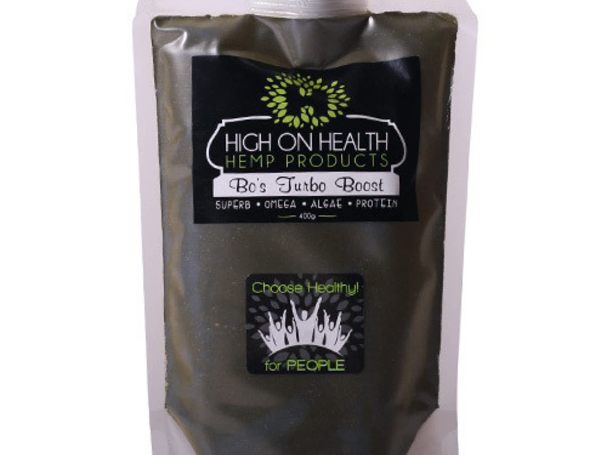 photo High On Health Hemp Products