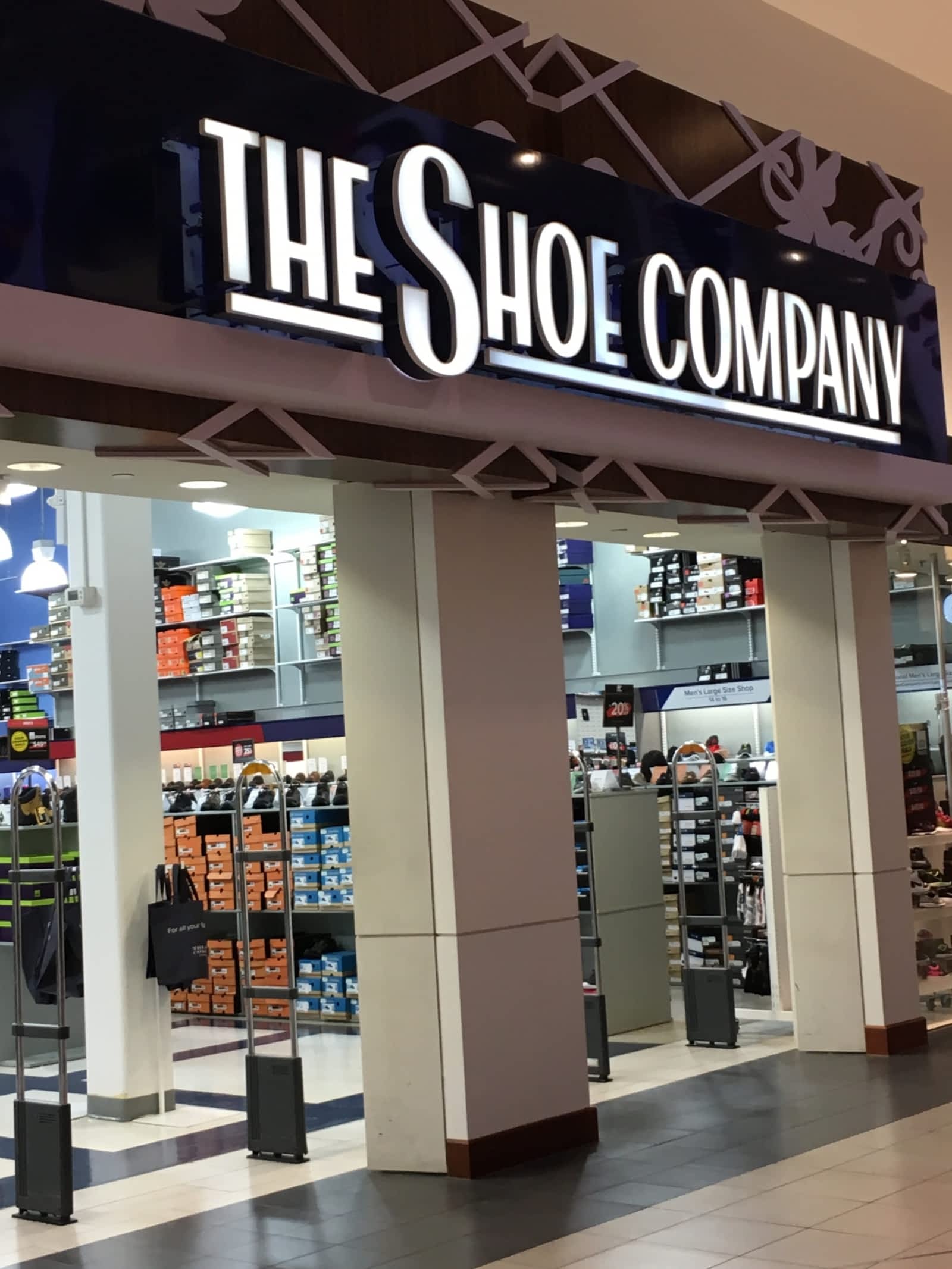 the shoe company stores