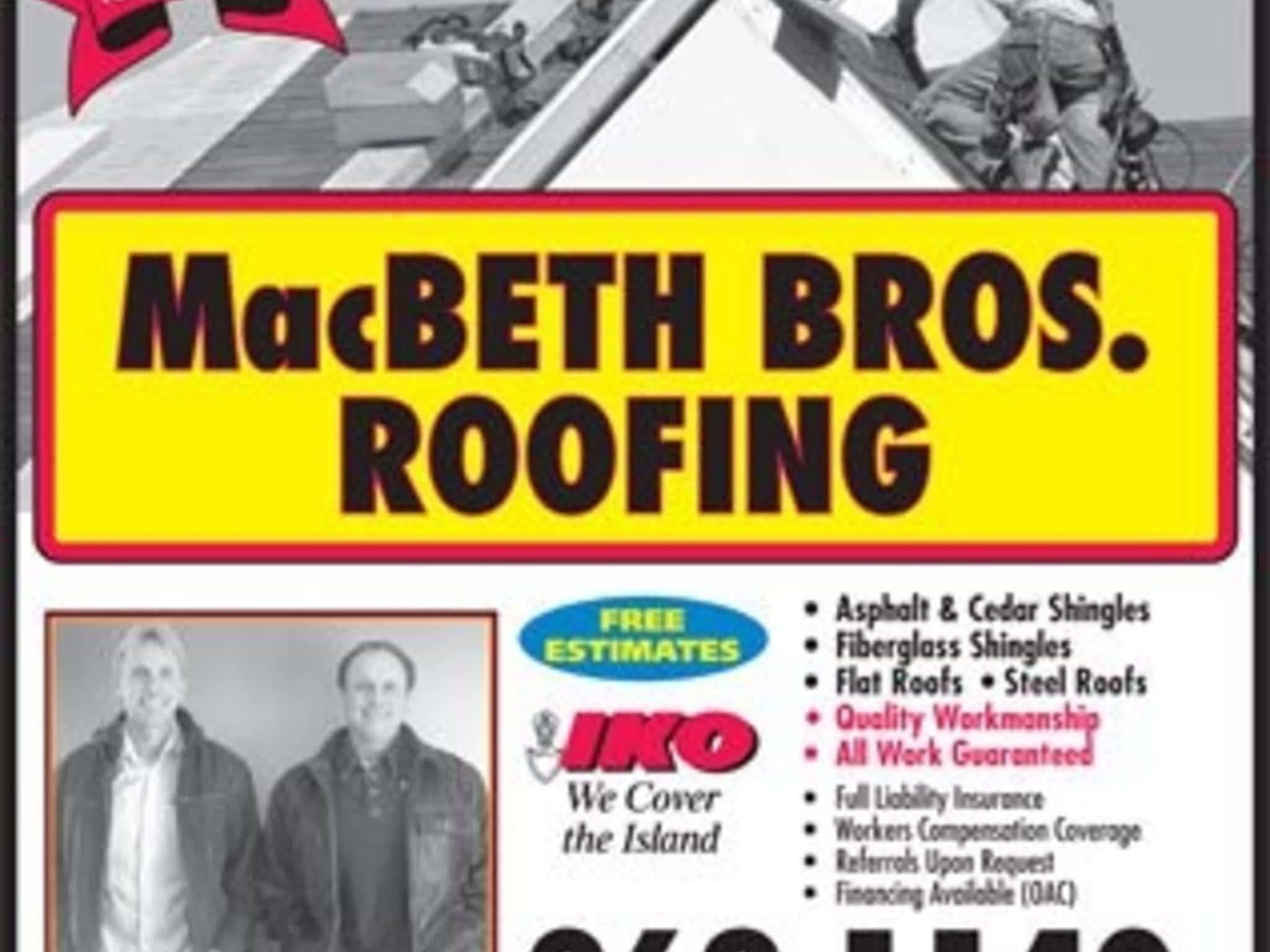 photo MacBeth Bros Roofing
