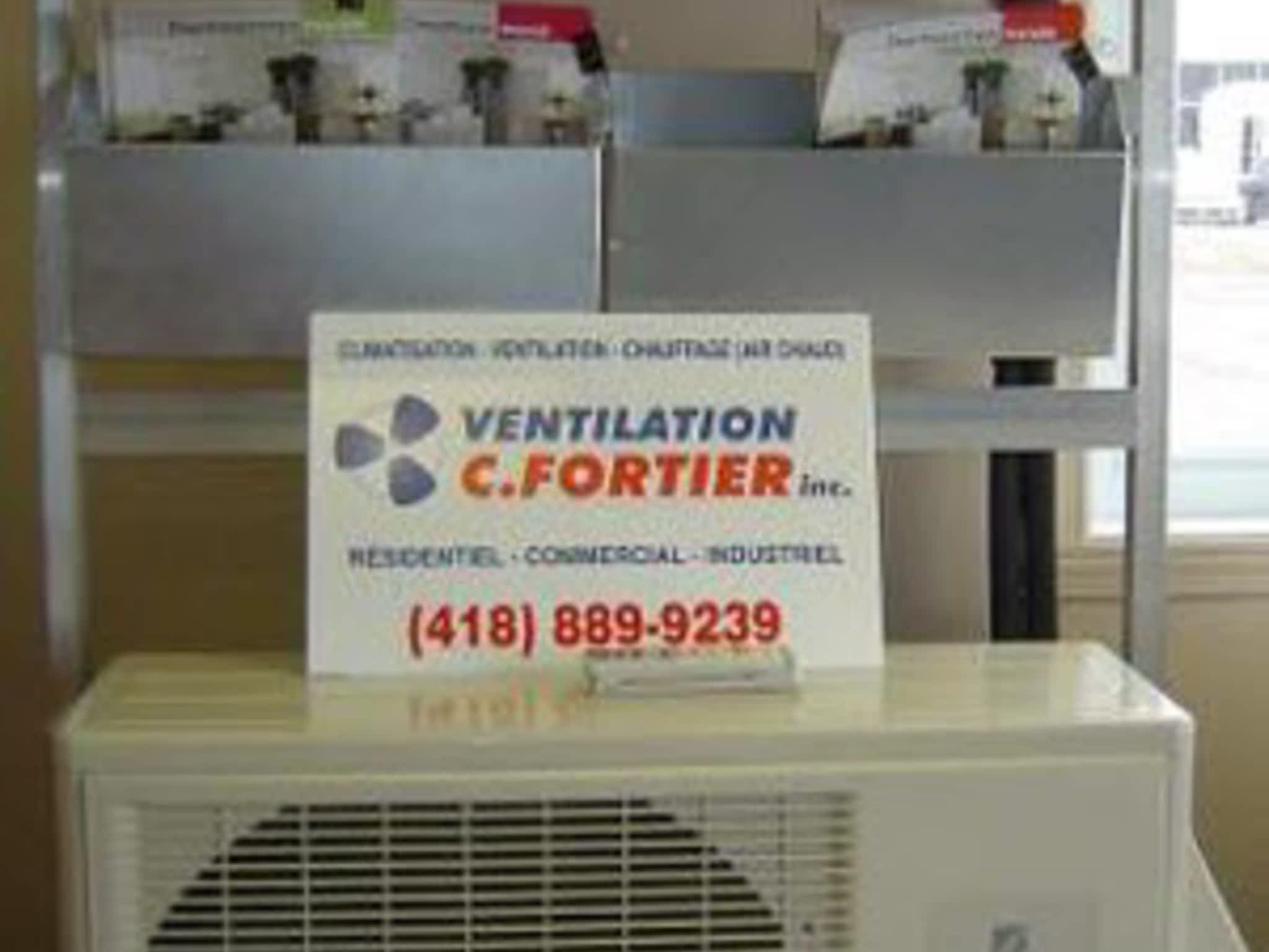 photo Ventilation C Fortier Inc