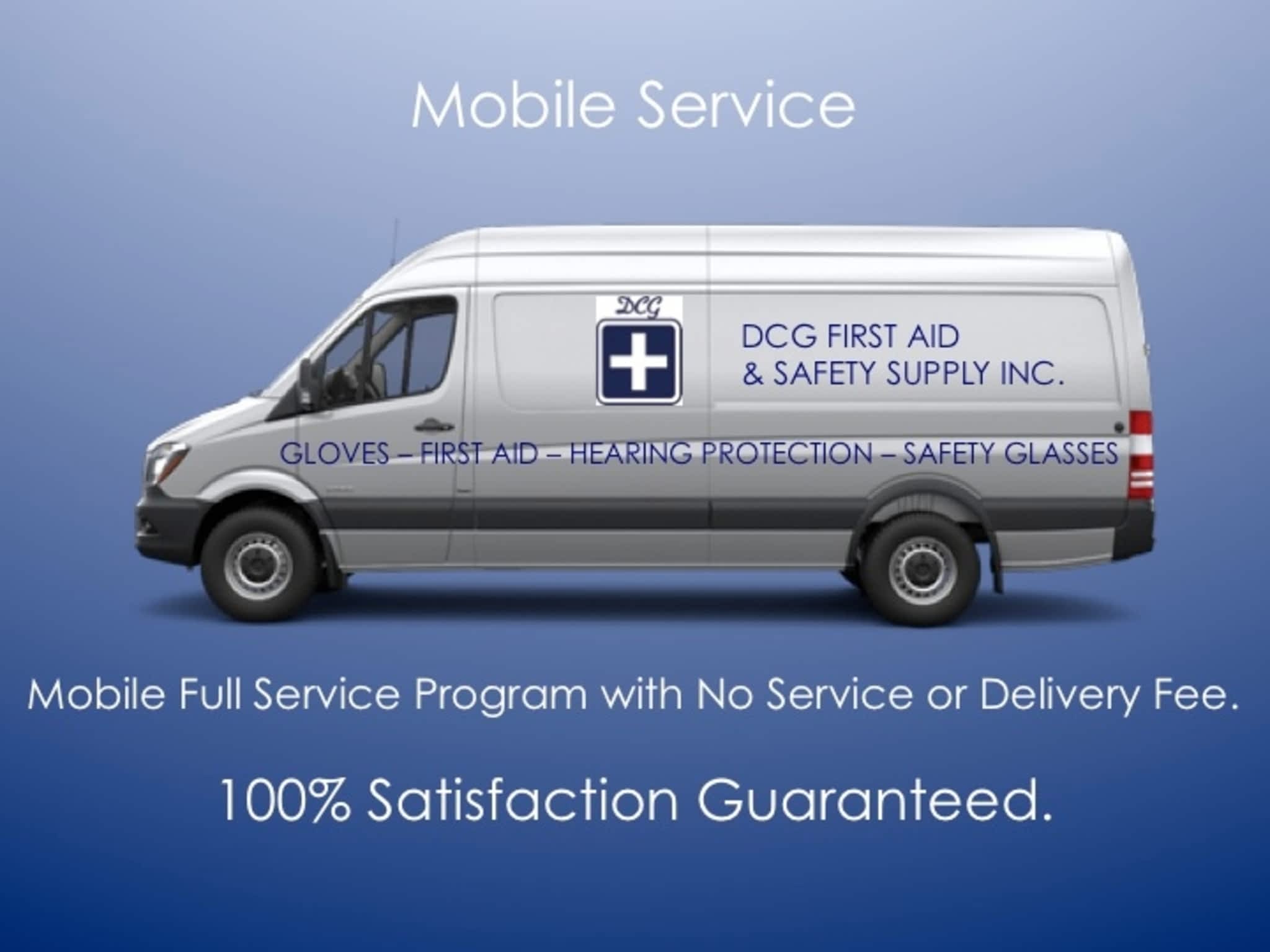 DCG First Aid & Safety Supply Inc Burlington, ON PO Box 25041 Rpo