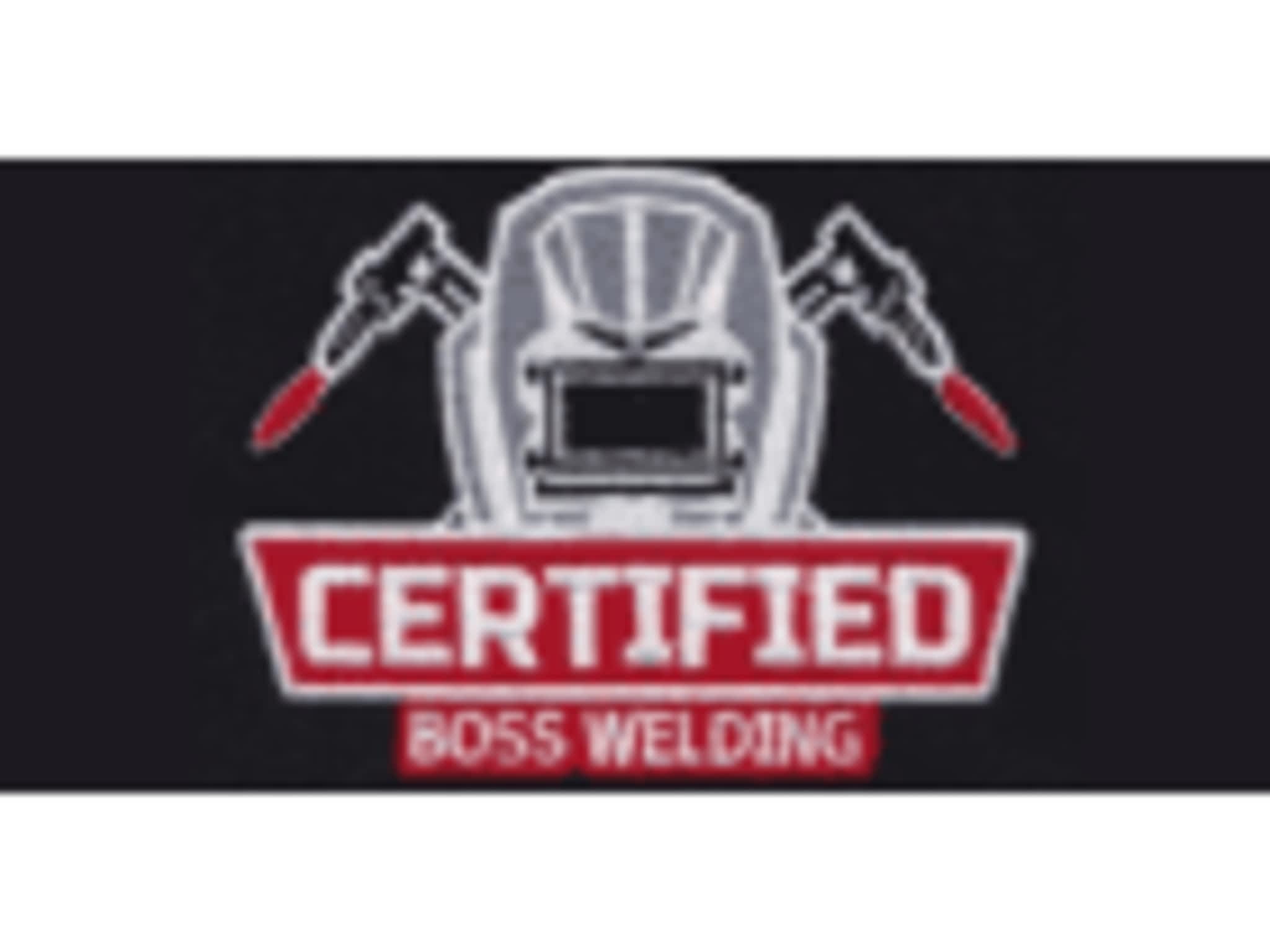 photo Certified Boss Welding