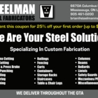 Steelman Metal Fabricators - Fabricants de pièces et d'accessoires d'acier