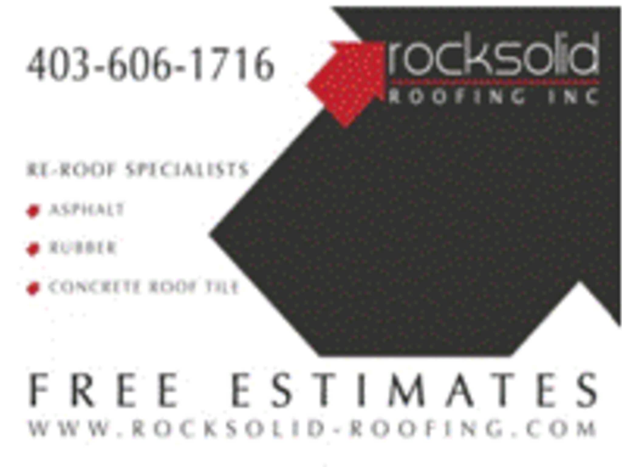 photo Rock Solid Roofing Inc