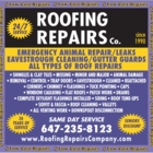 Roofing Repairs - Couvreurs