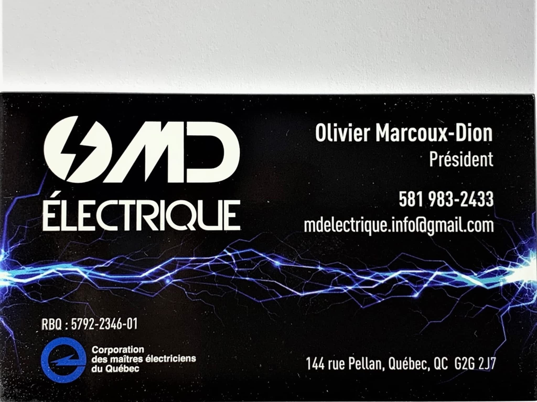 photo M.D. Électrique