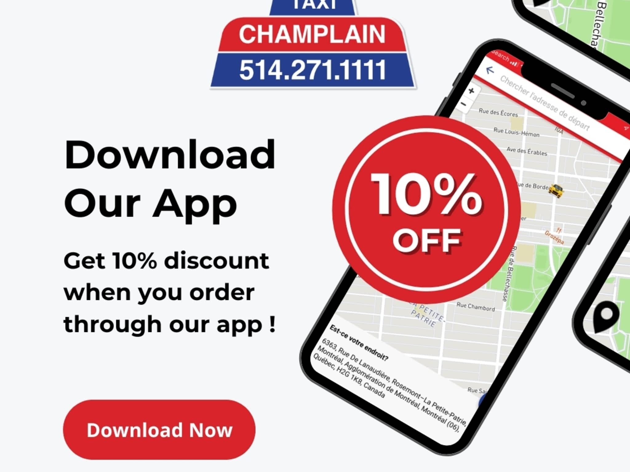 photo Taxi Champlain