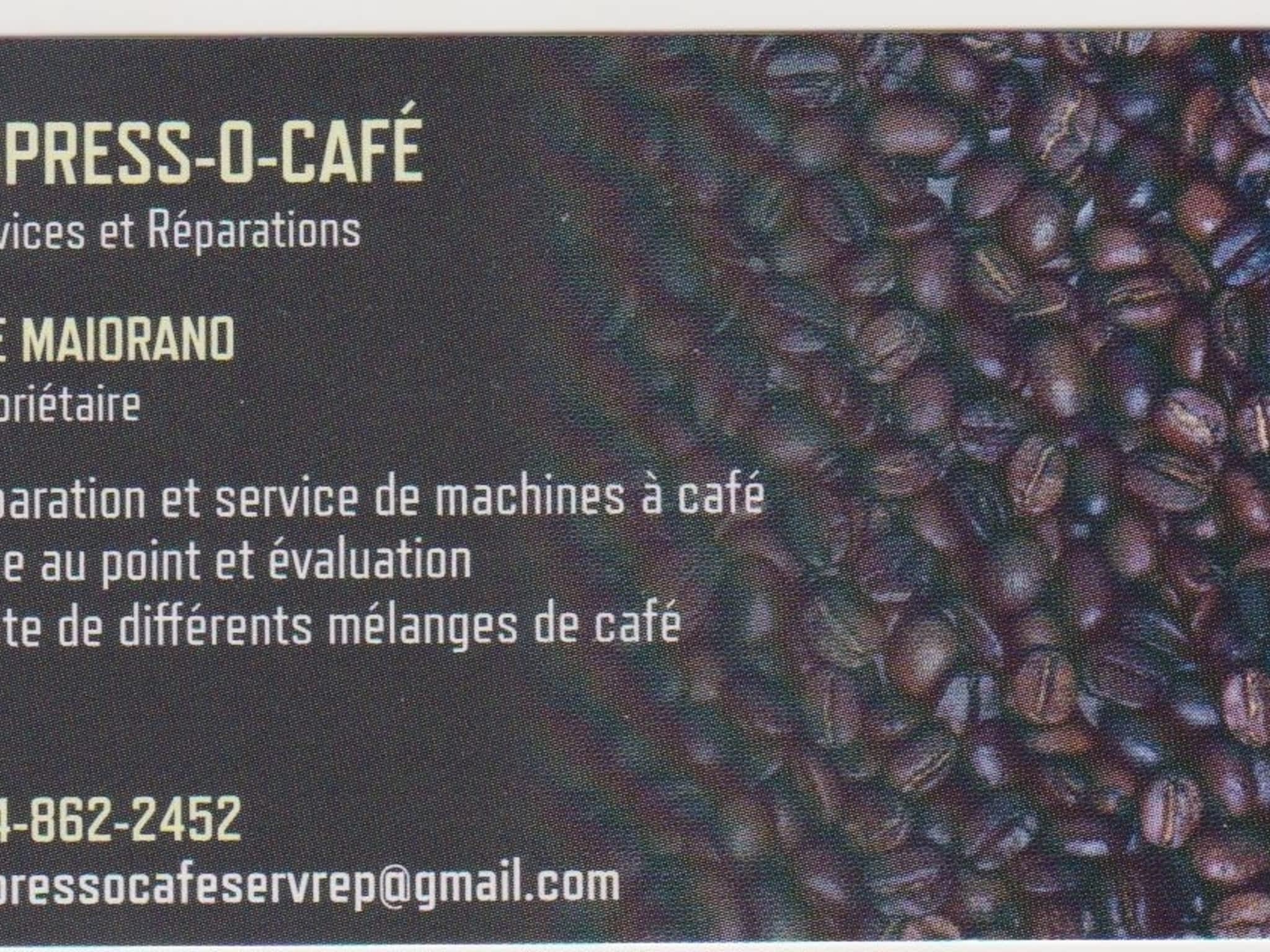photo Espress-O-Café Services et Réparations