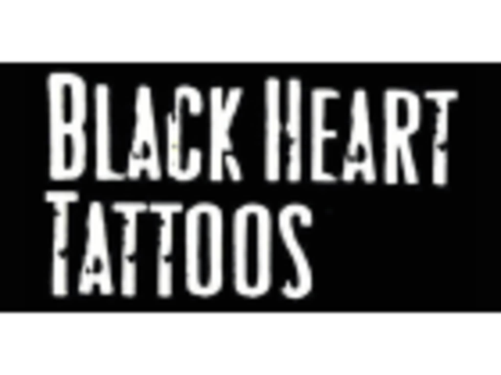 photo Black Heart Tattoos