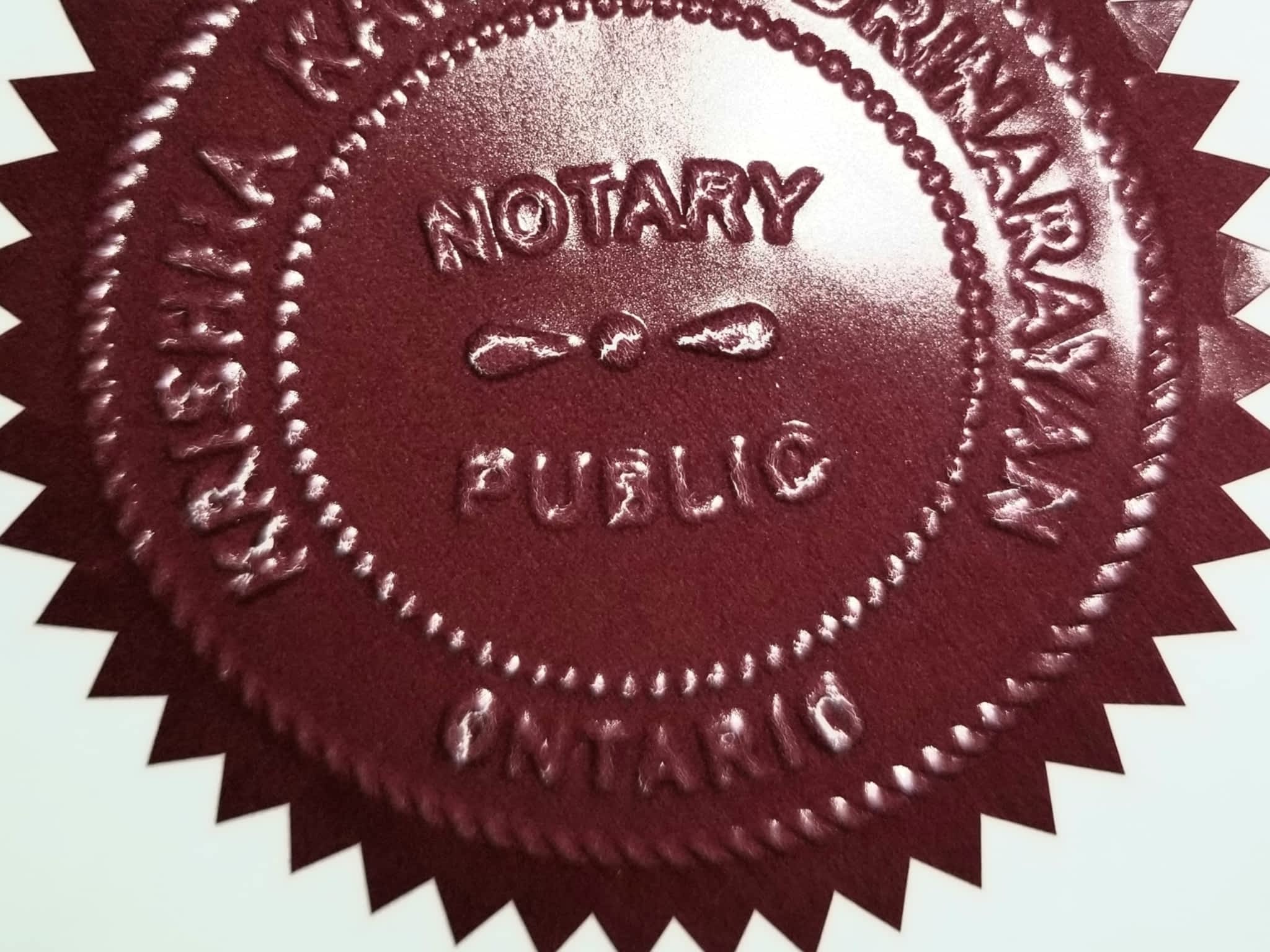 photo Waterloo Notaries - Mobile & Online Notarial Services - We Will Come to You!