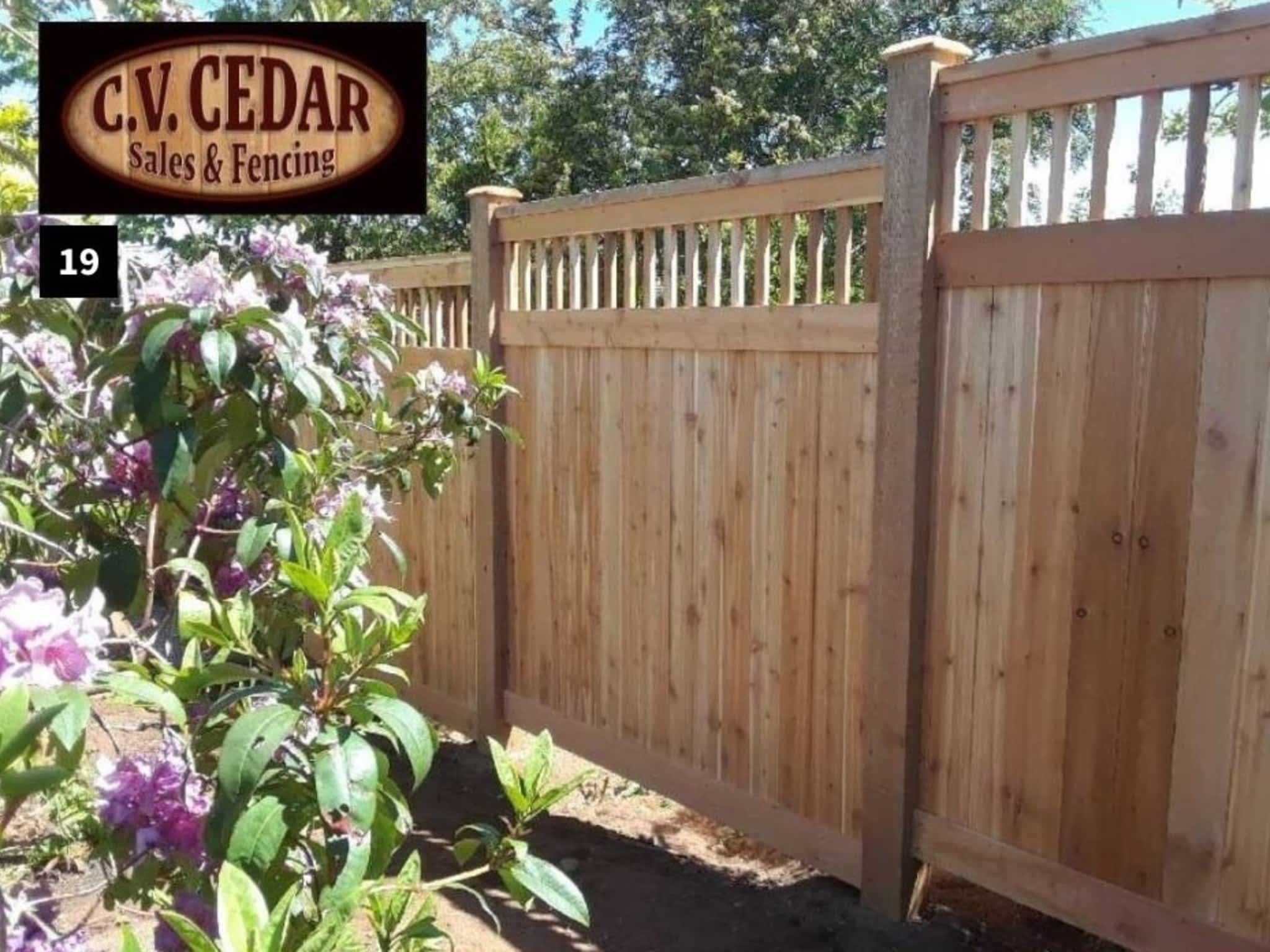 photo C.V. Cedar Sales & Fencing Ltd