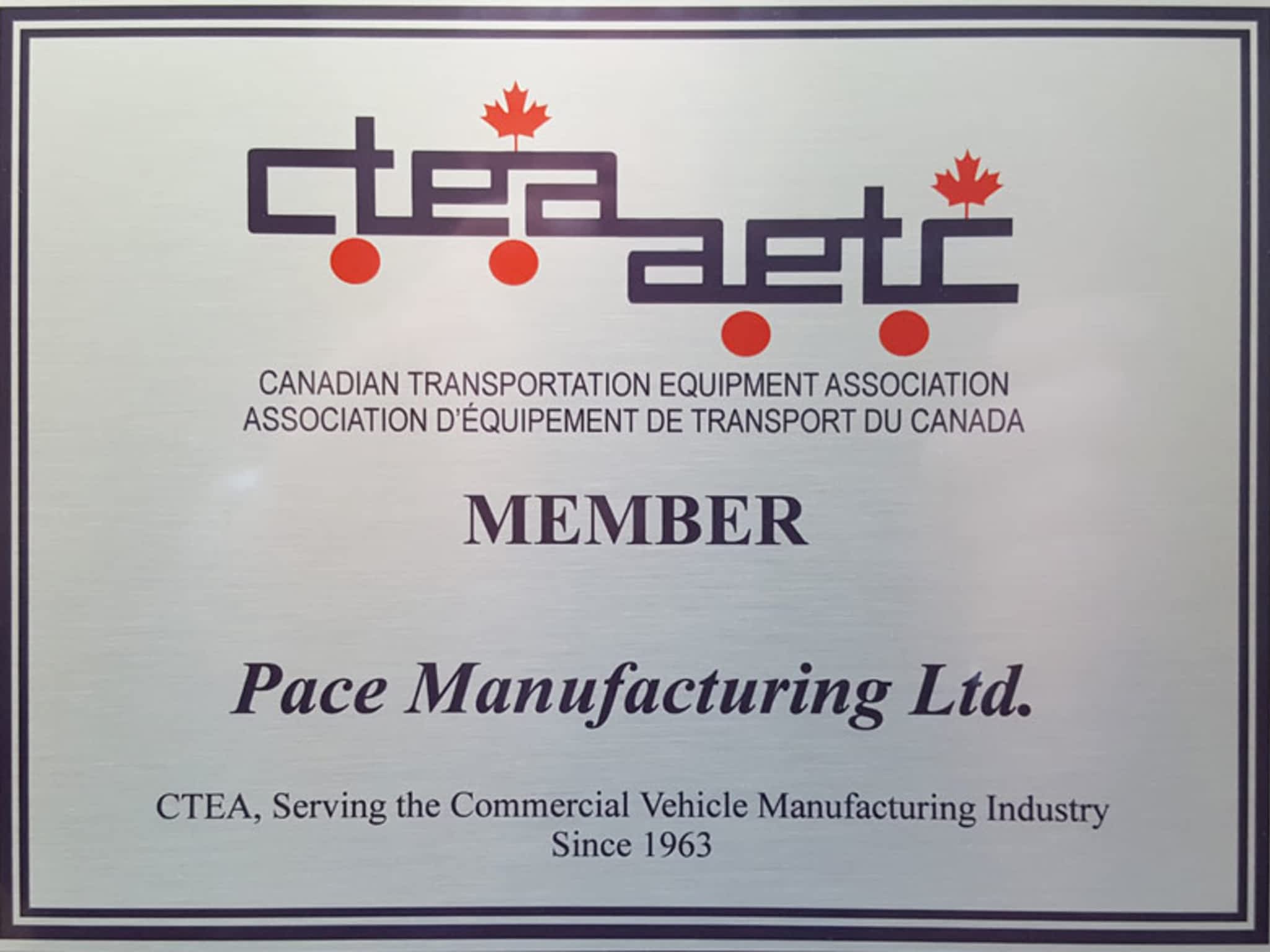 photo Pace Manufacturing Ltd