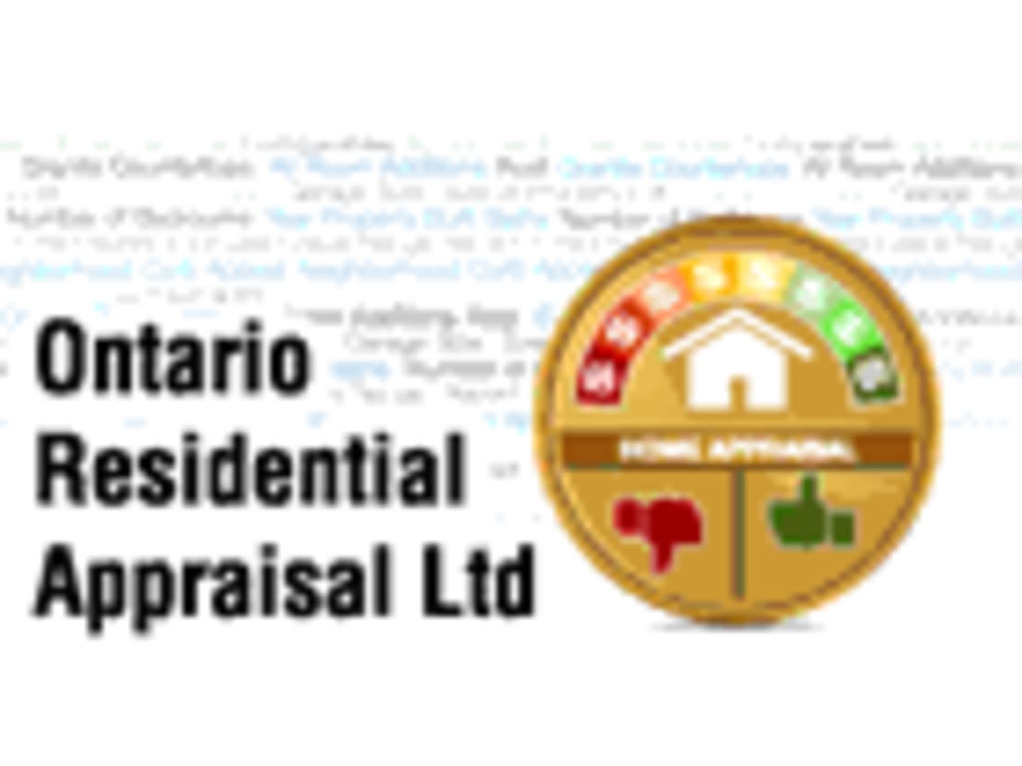 photo Ontario Residential Appraisal Ltd