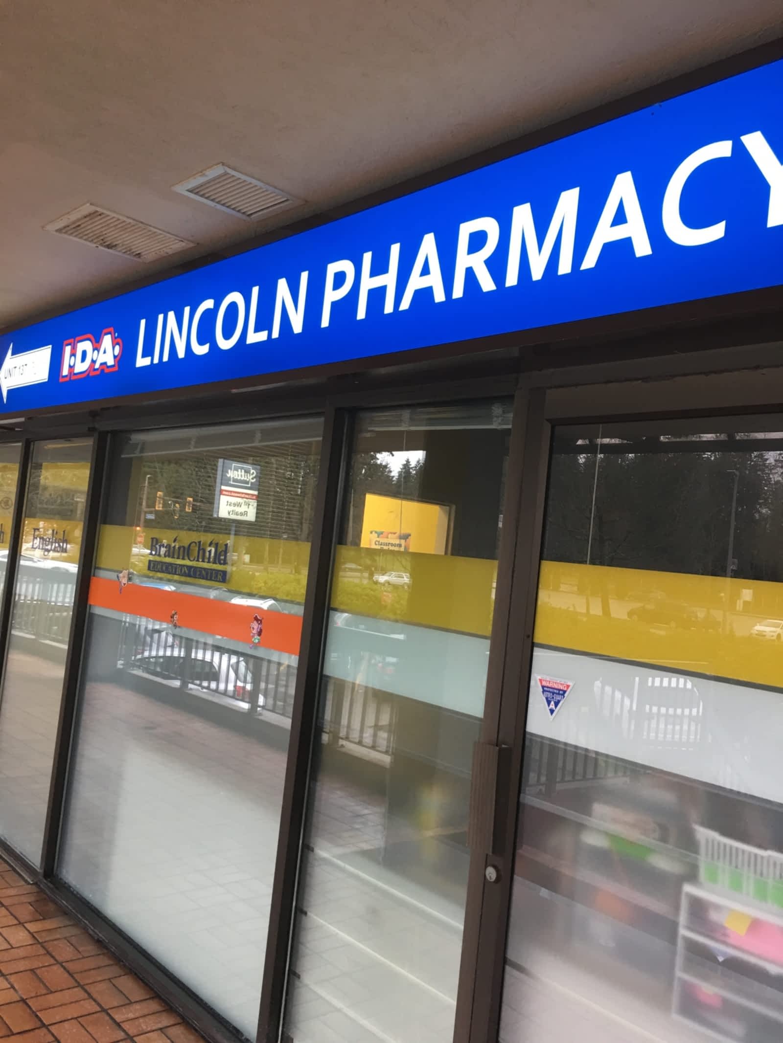 I.D.A. Lincoln Pharmacy Opening Hours 1373030 Lincoln Ave