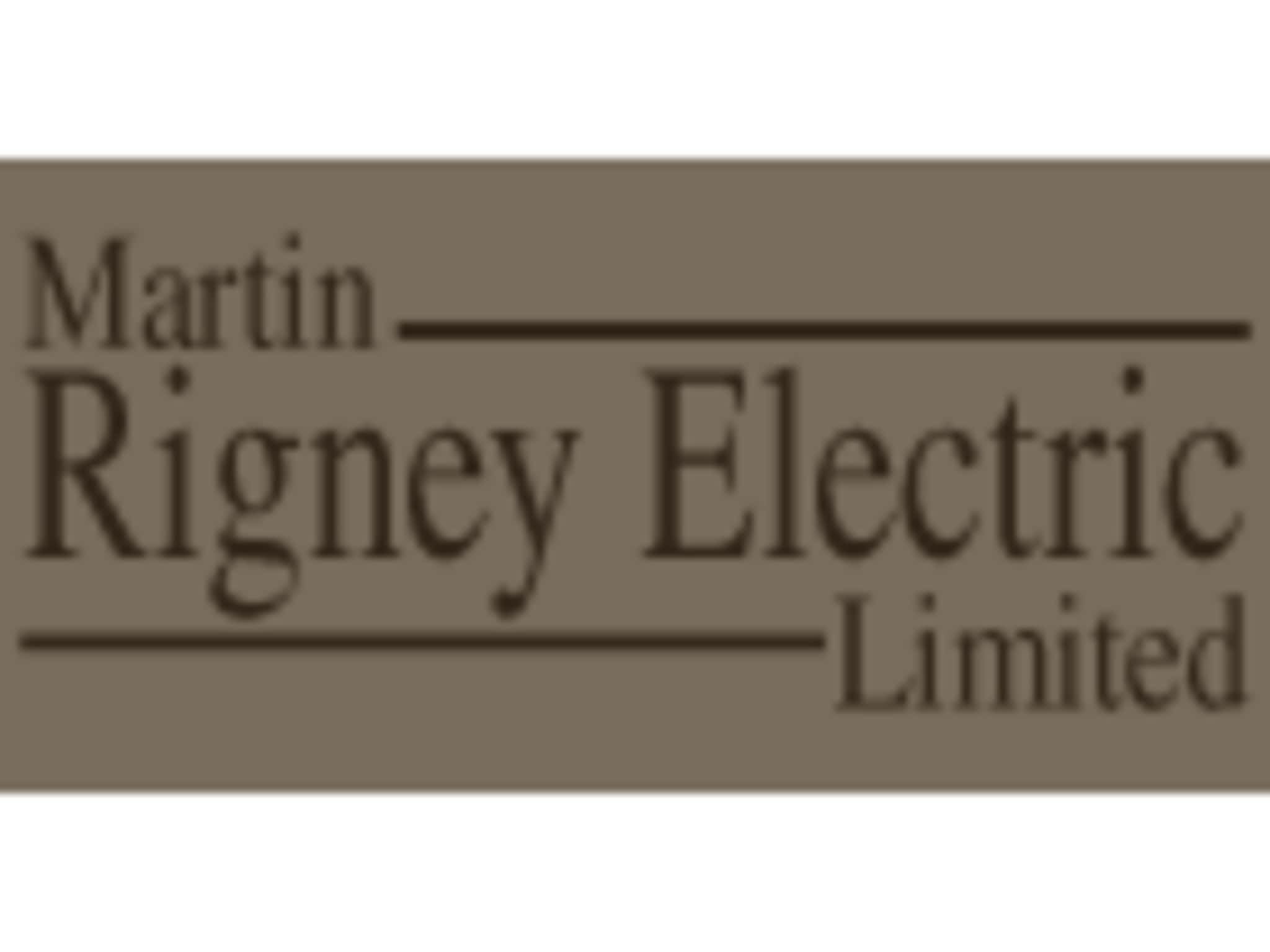 photo Martin Rigney Electric Ltd
