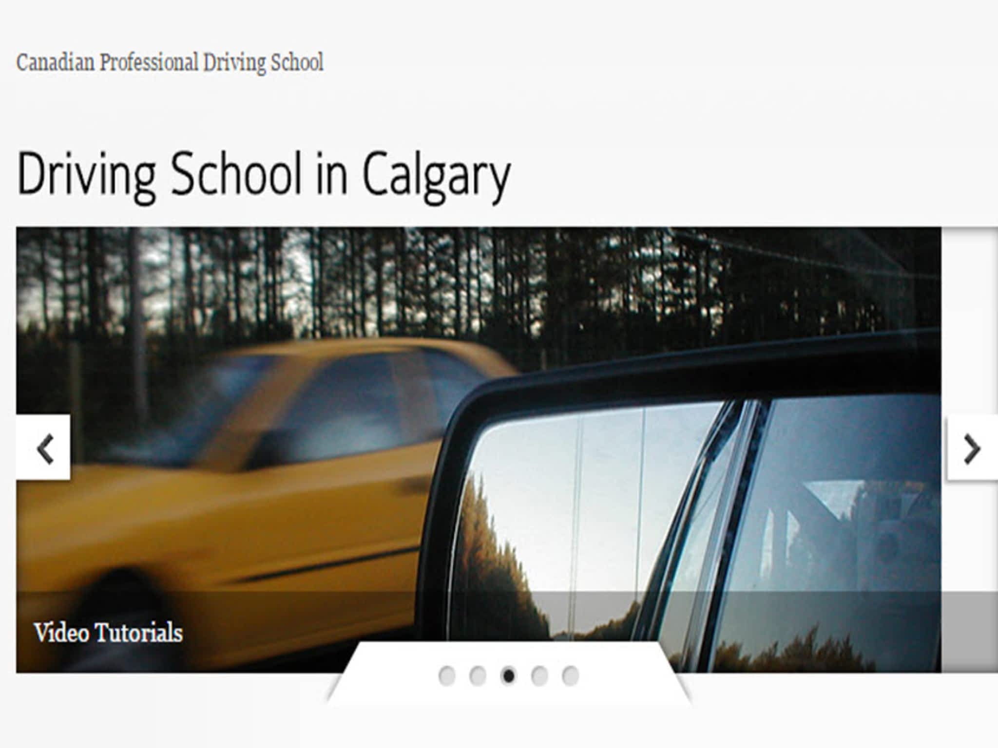 photo Canadian Professional Driving School