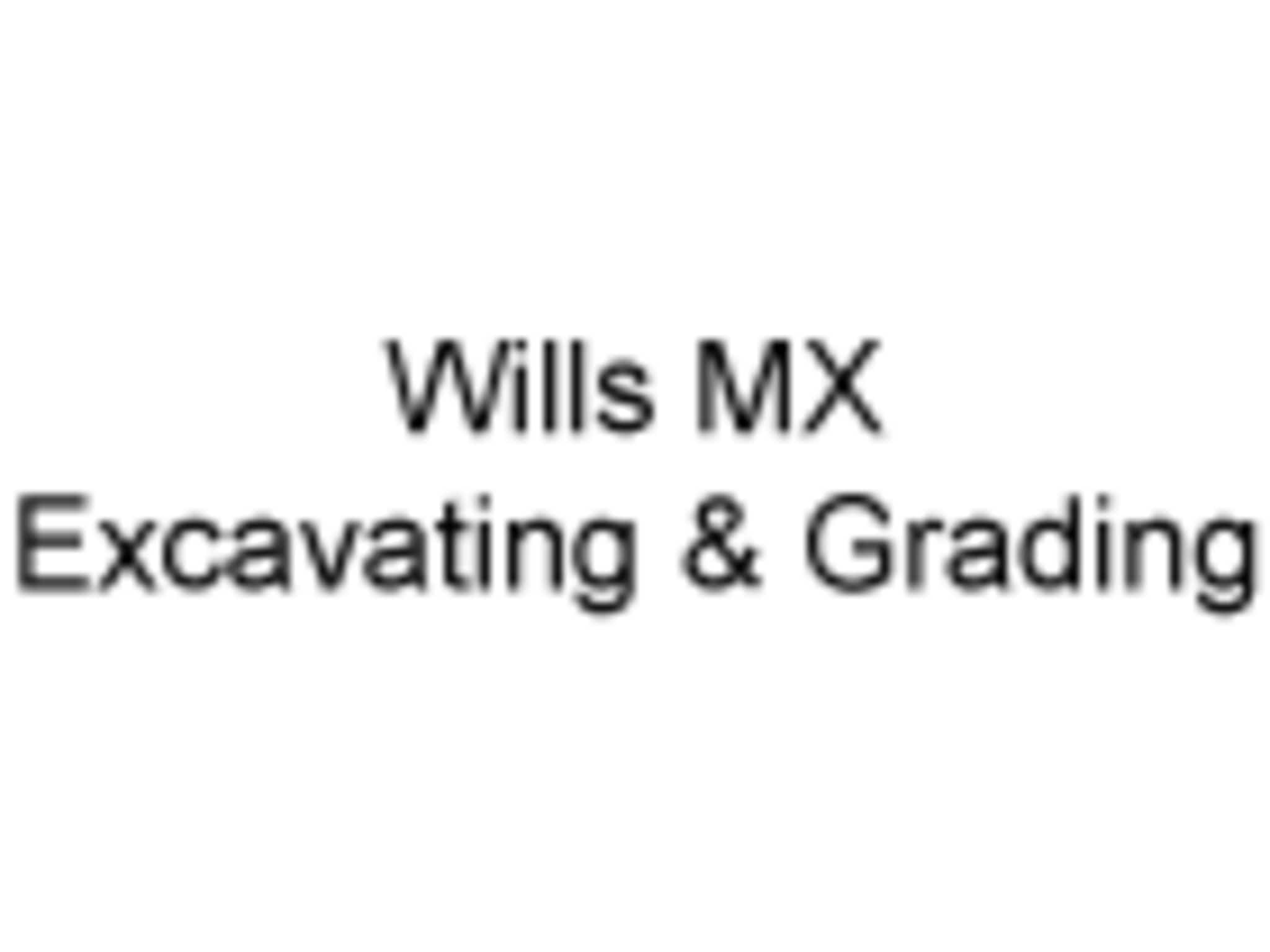 photo Wills Mx Excavating & Grading