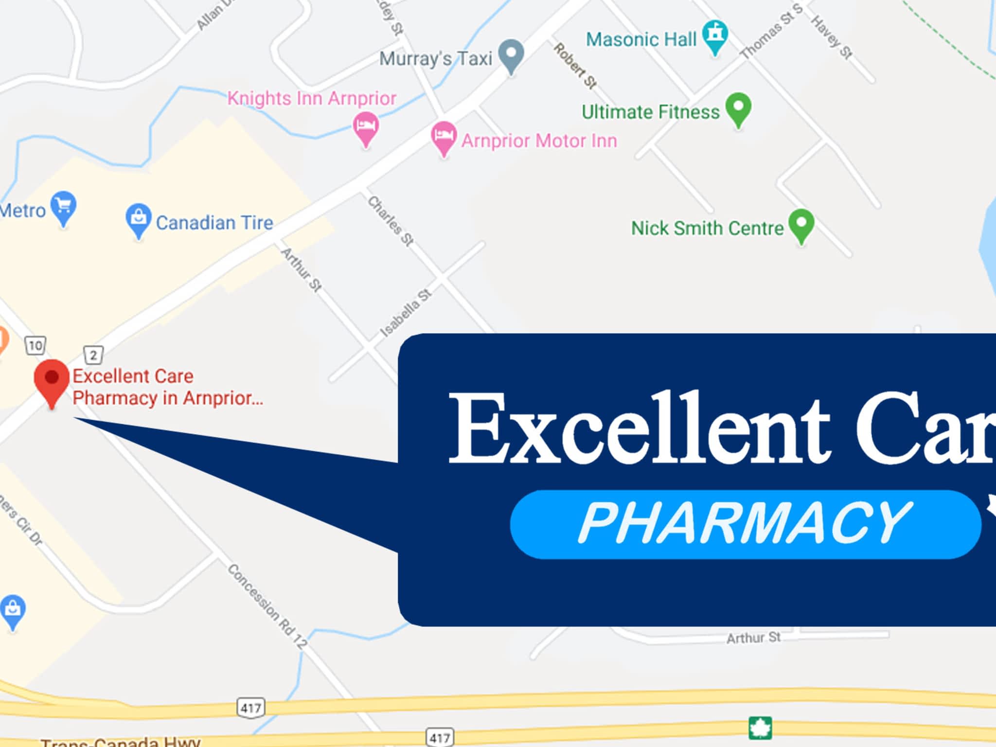 photo Excellent Care Pharmacy - Arnprior