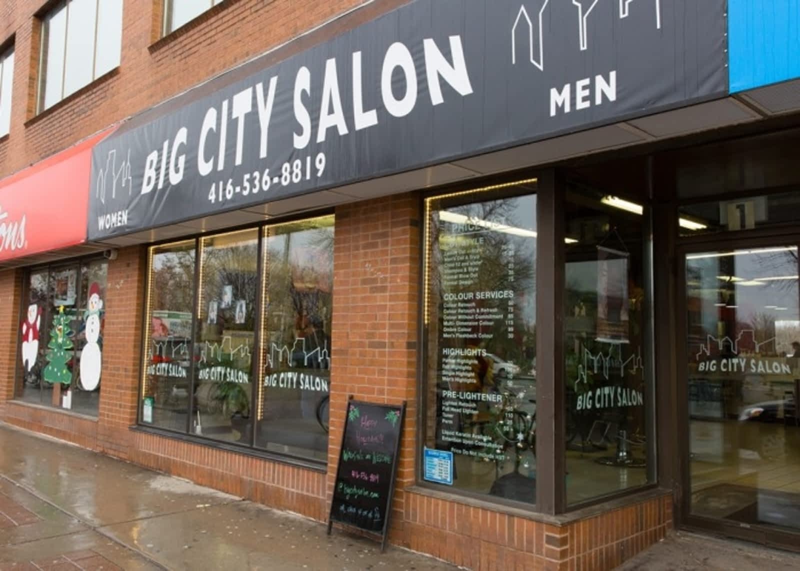Big City Salon - Opening Hours - 1 Christie St, Toronto, ON