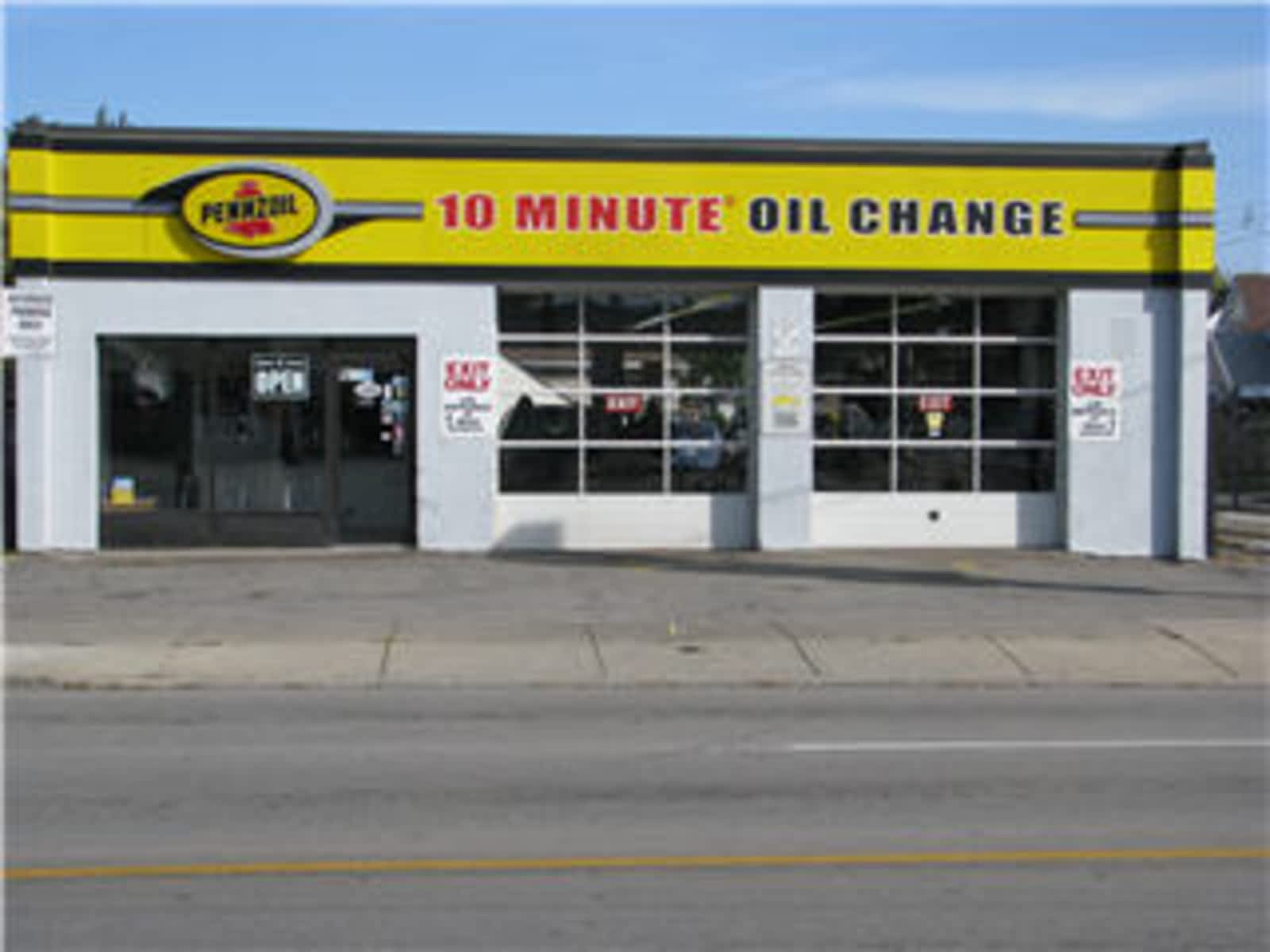 pennzoil oil change