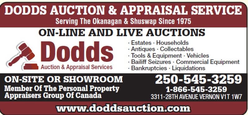 Upcoming Auctions - Dodds Auction & Appraisal