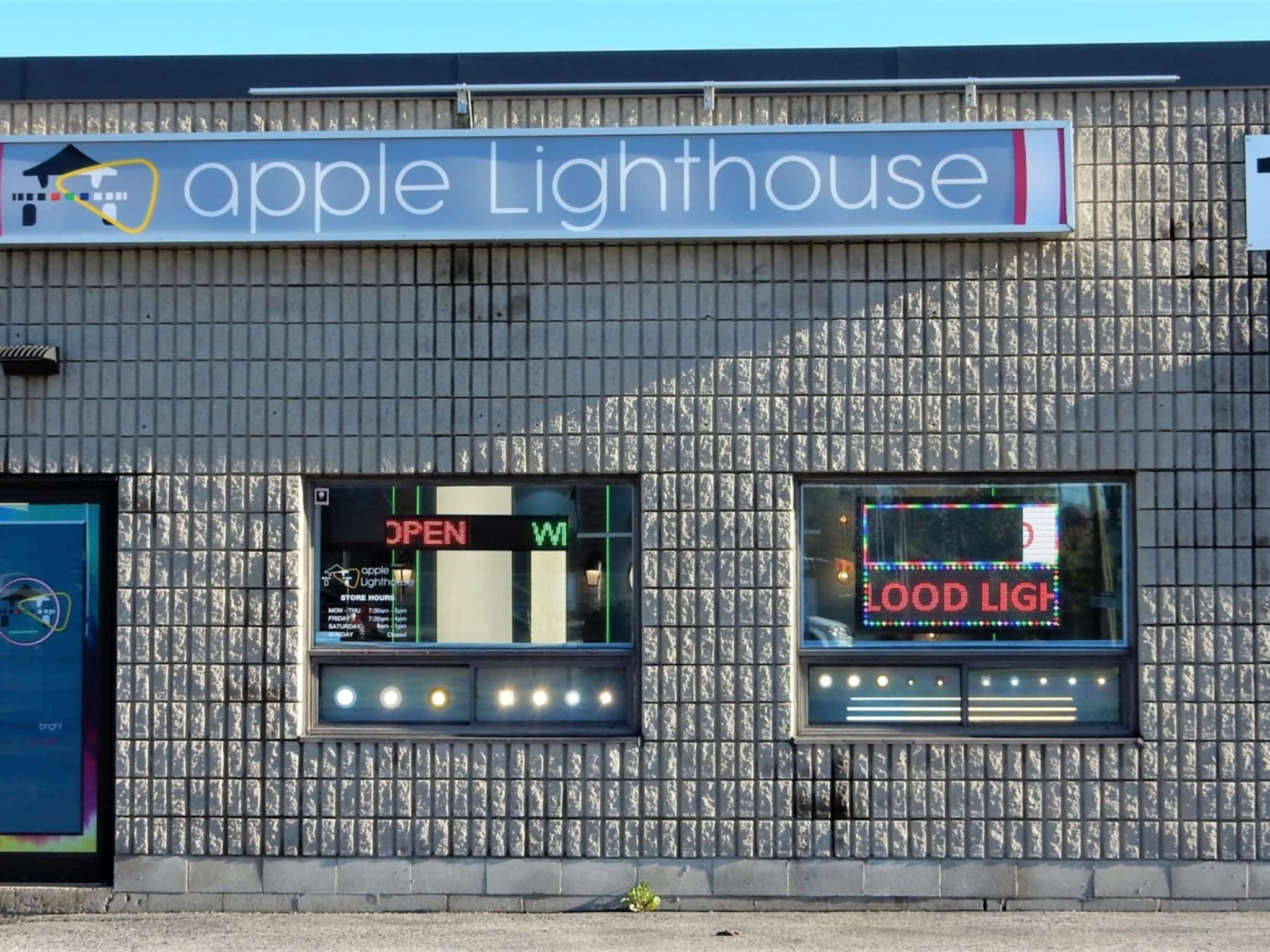 photo Apple Lighthouse LED Lighting