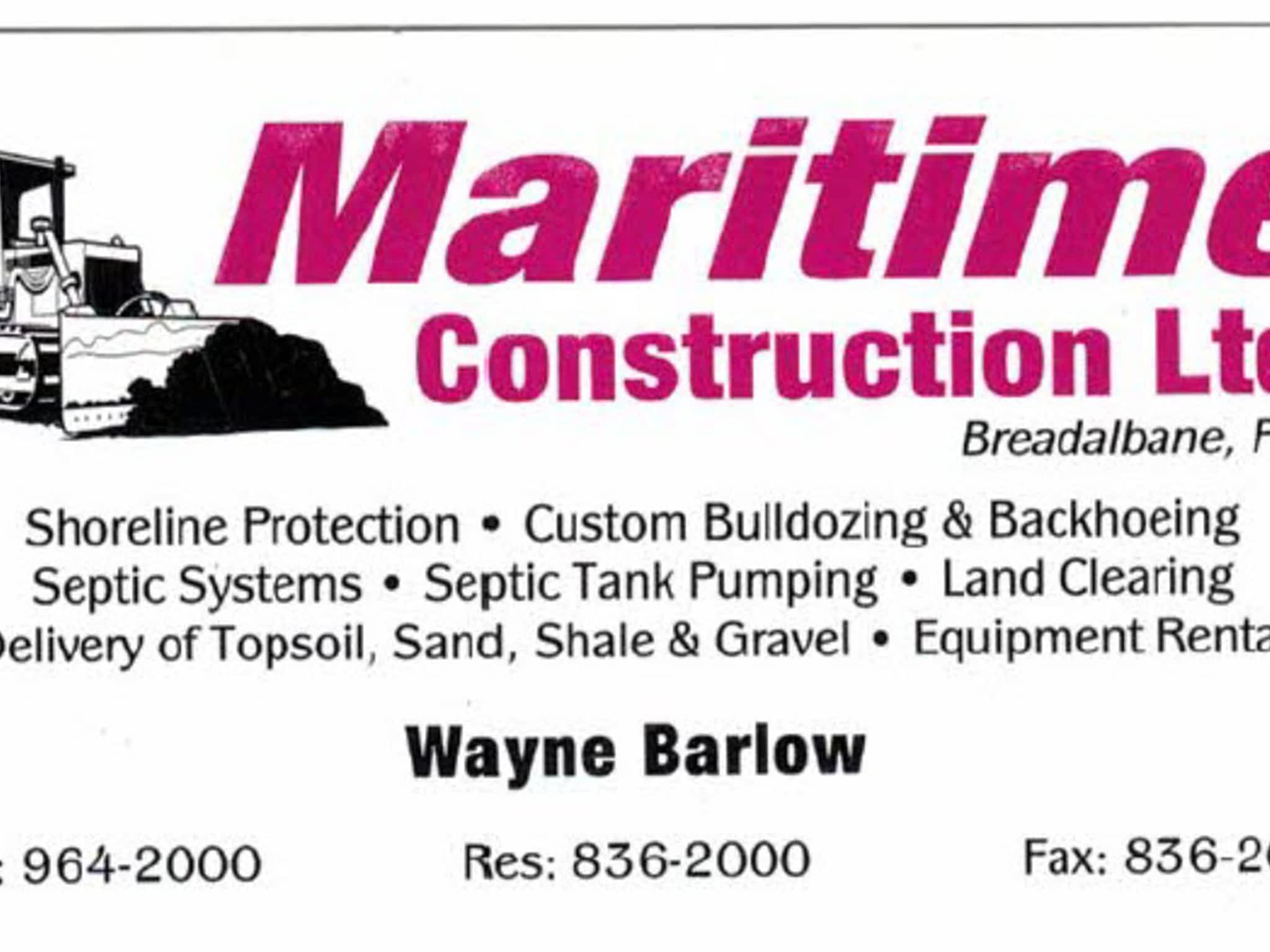 photo Maritime Construction Ltd