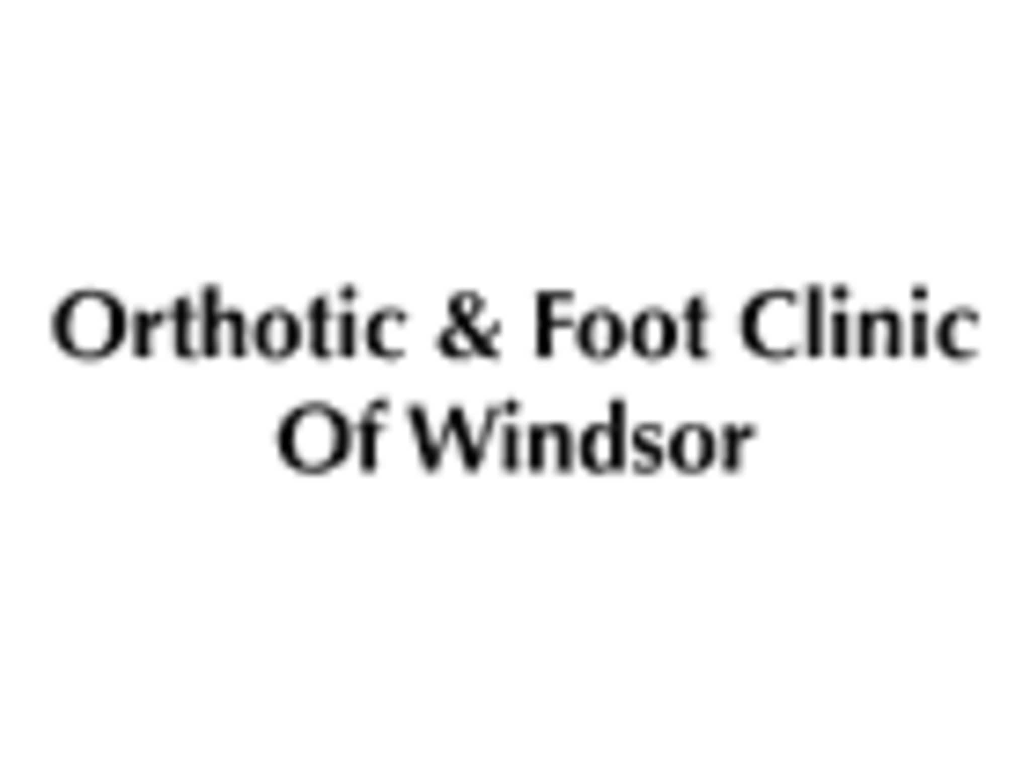 photo Orthotic & Foot Clinic Of Windsor - Lora Reale foot care CLINIC