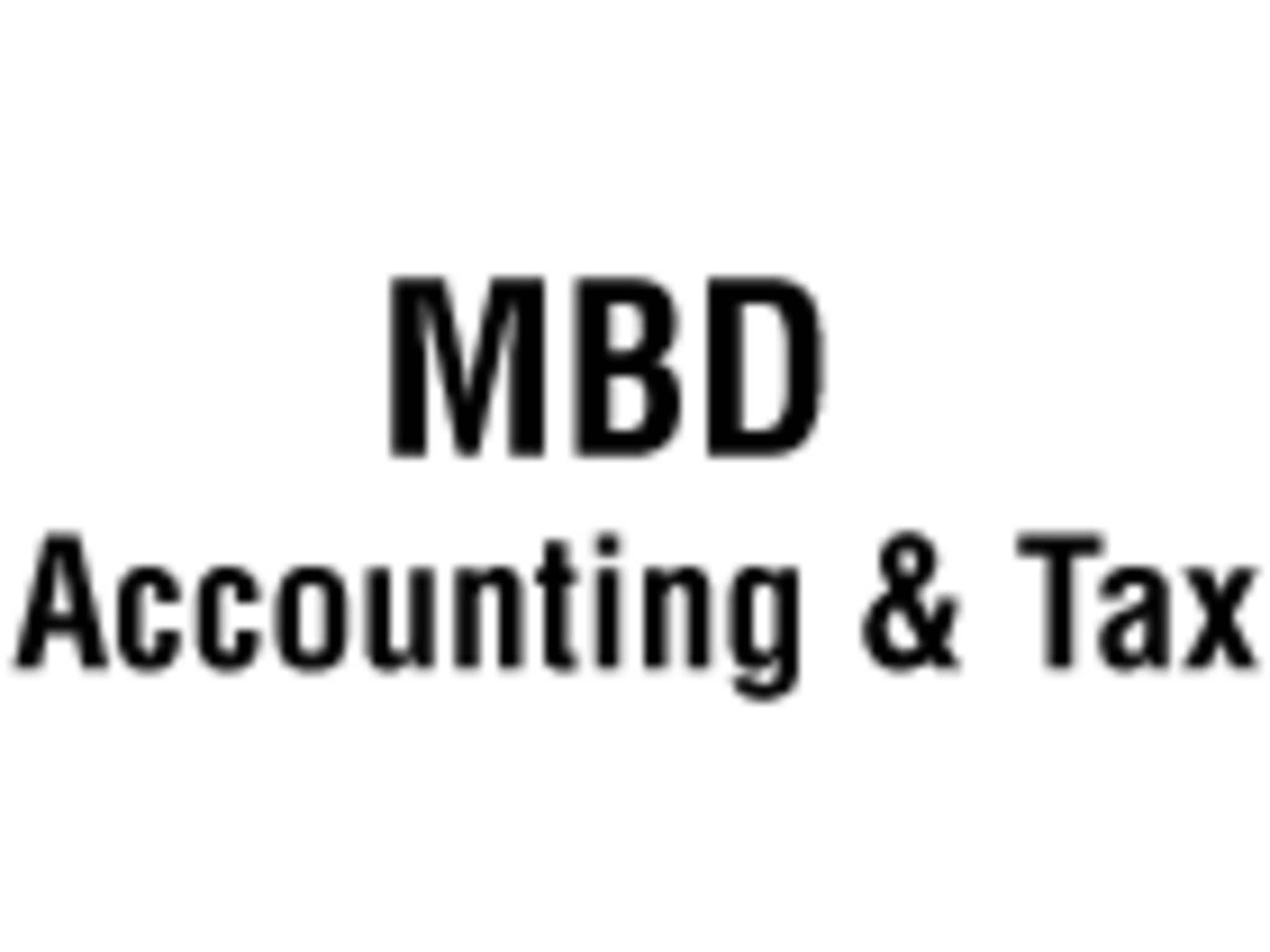 photo MBD Accounting & Tax