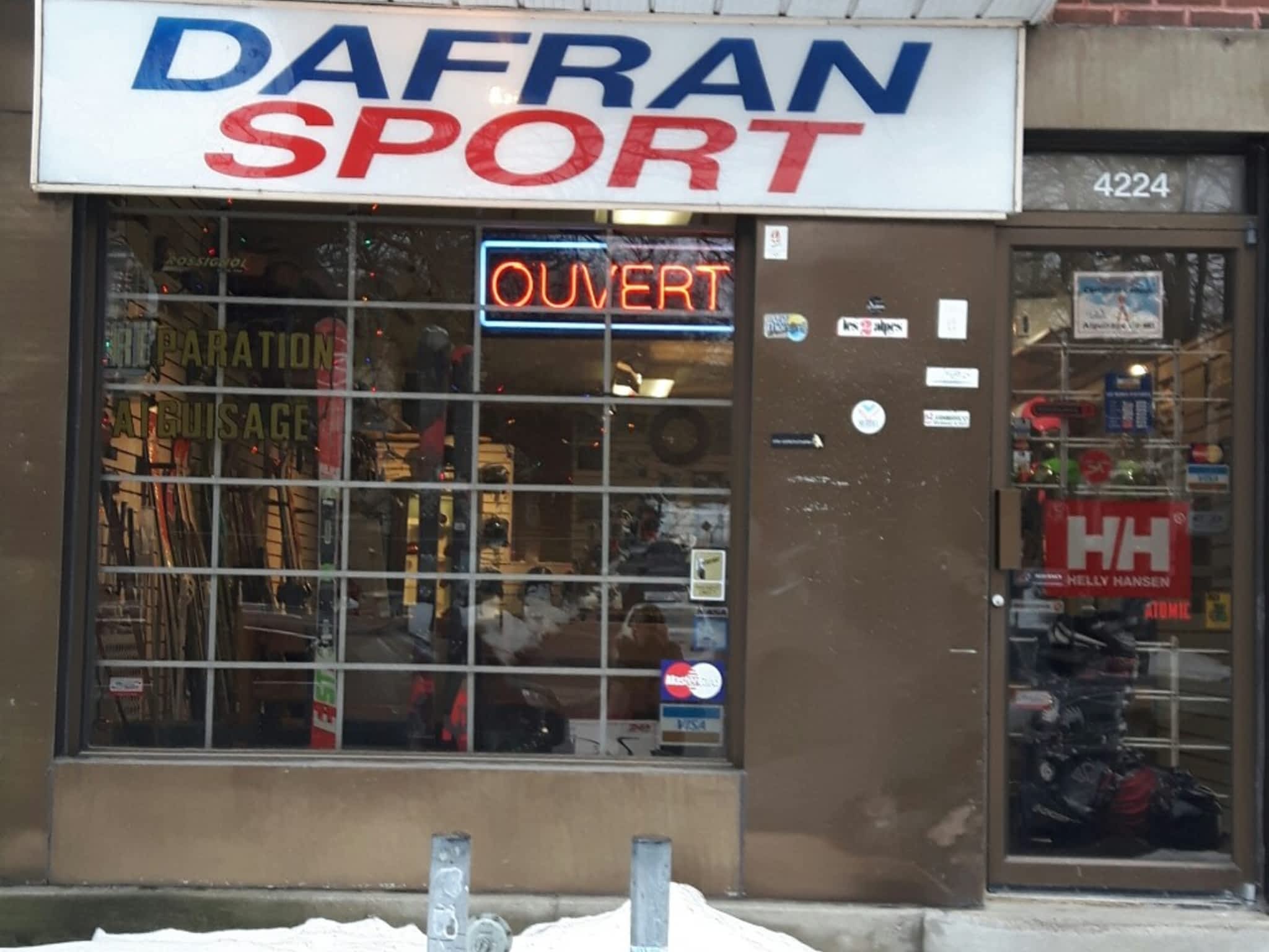 photo Dafran Sport Inc