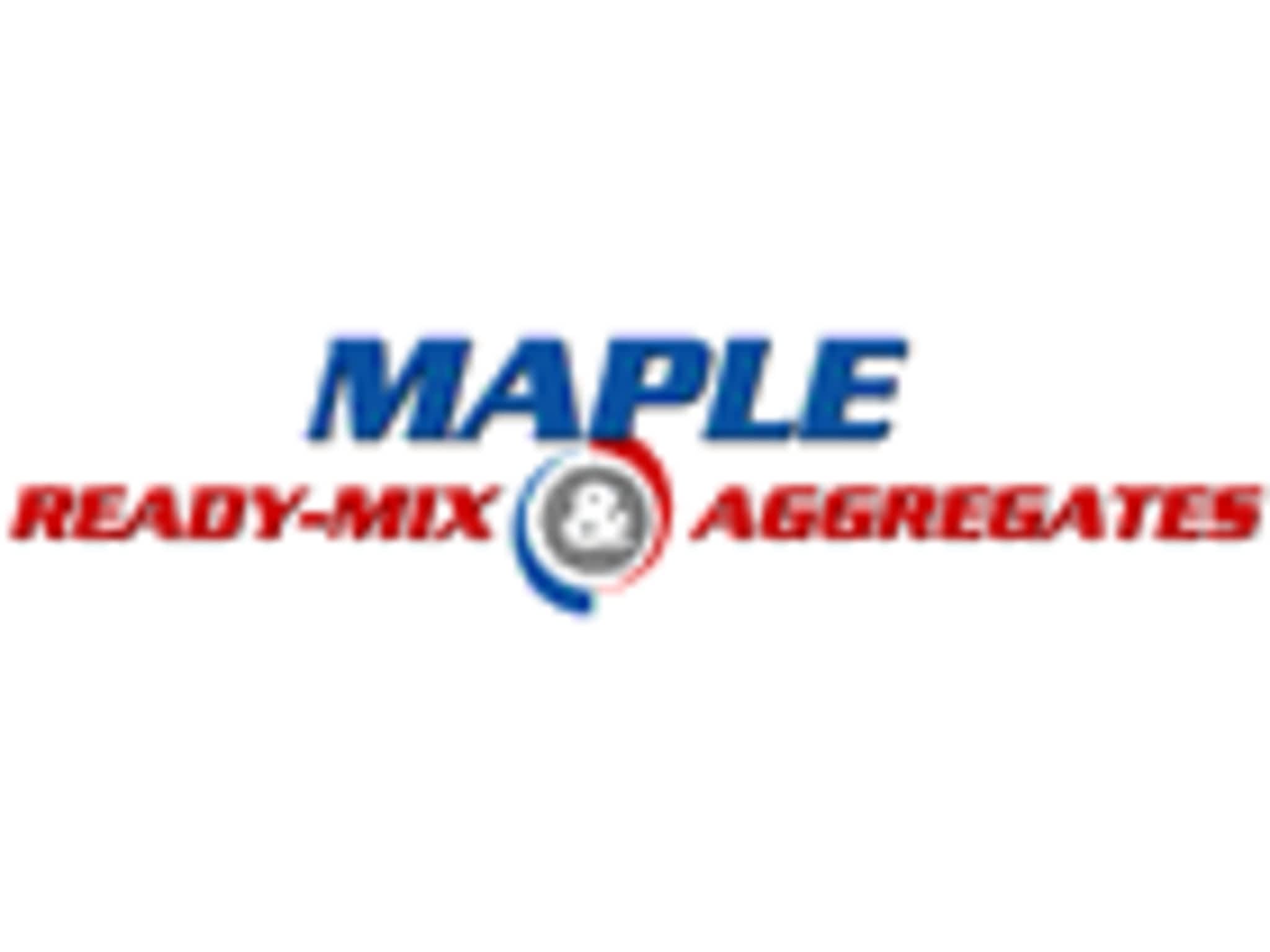 photo Maple Ready Mix Aggregates