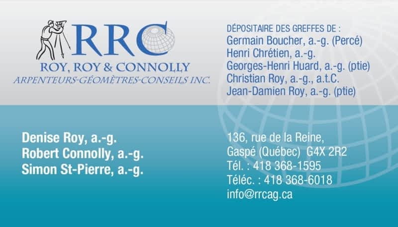 RRC arpenteur g om tre inc. Horaire d ouverture 136 rue de