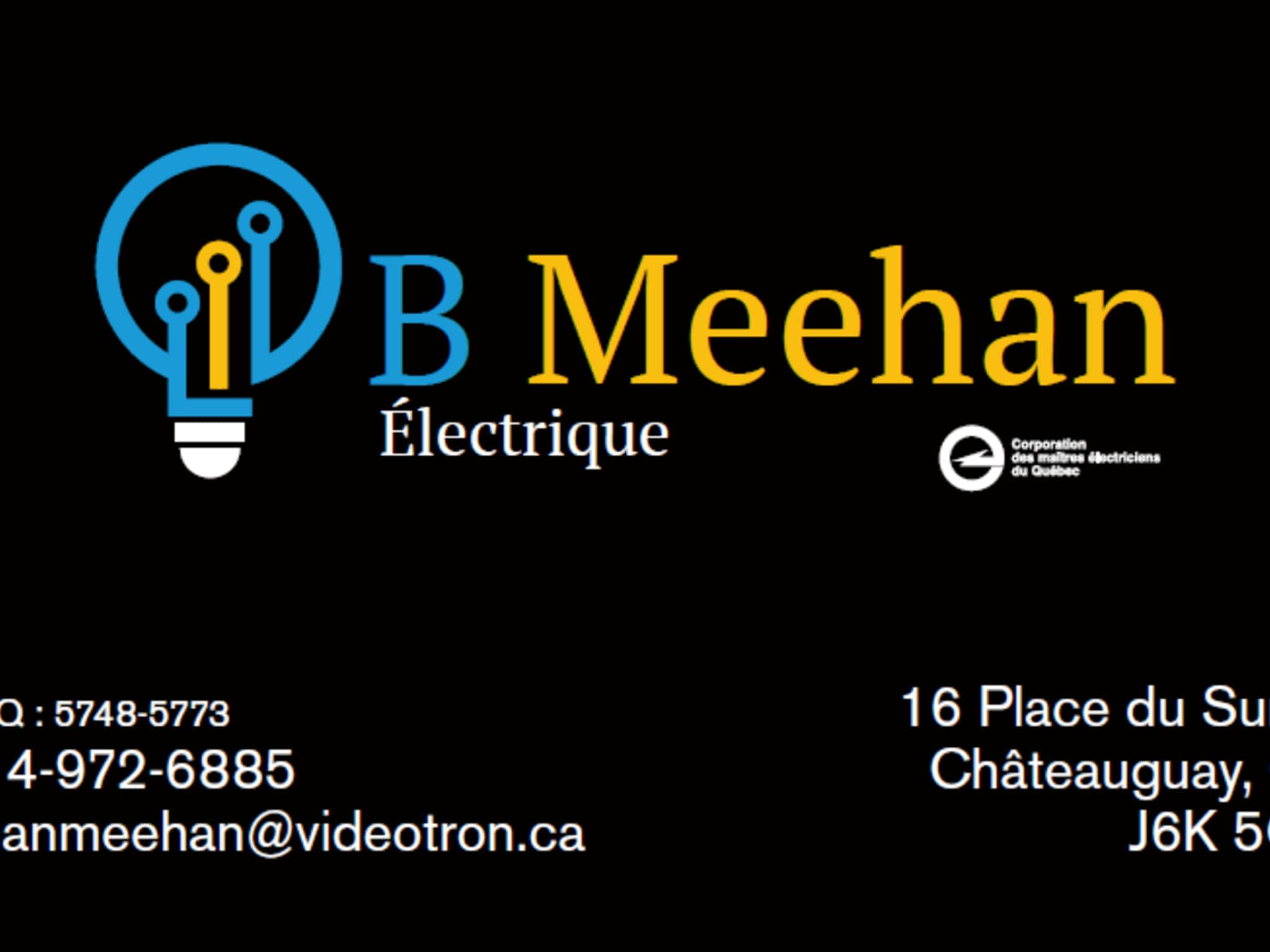 photo B Meehan Électrique Inc.