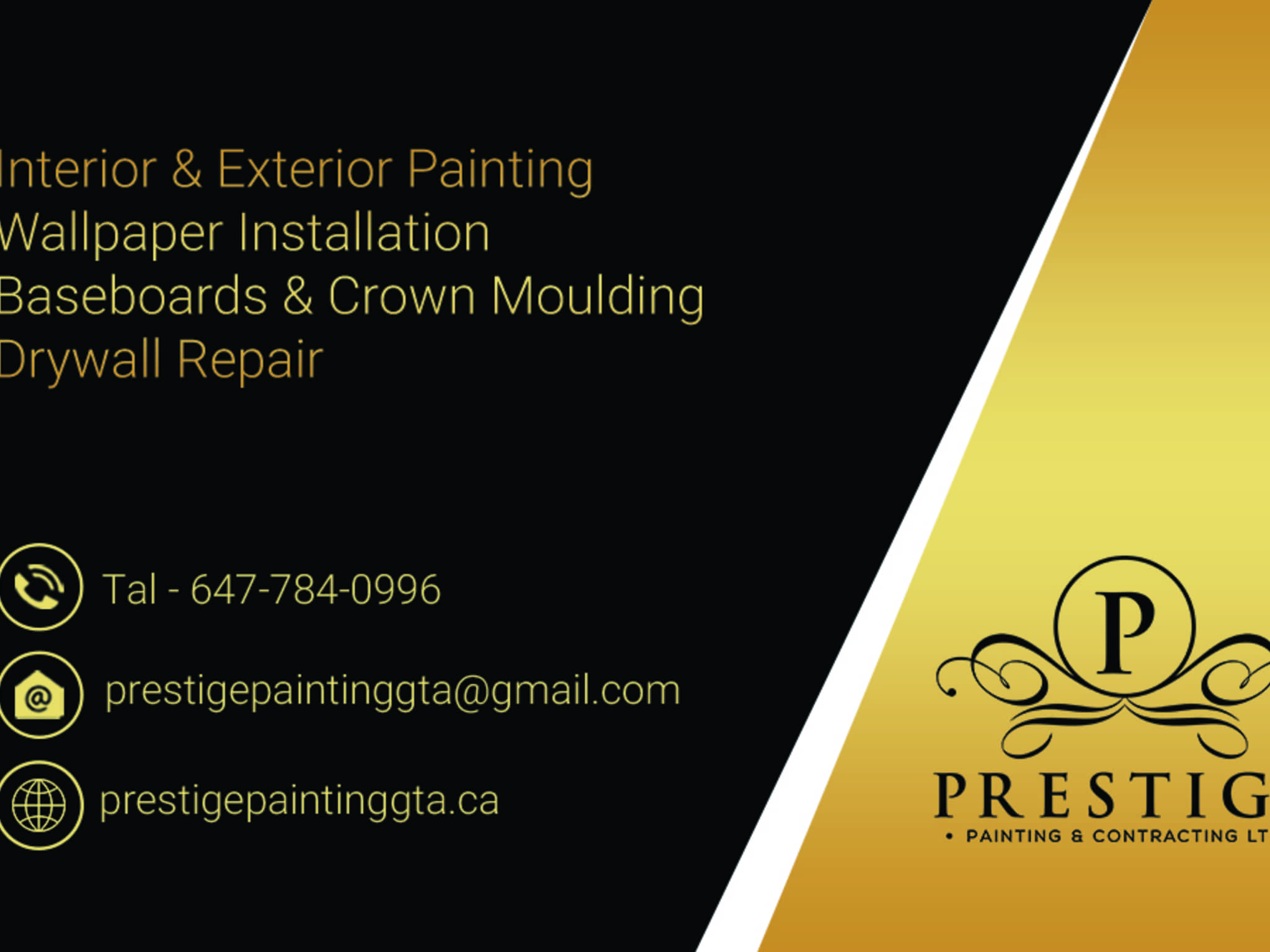 photo Prestige Painting & Contracting Ltd