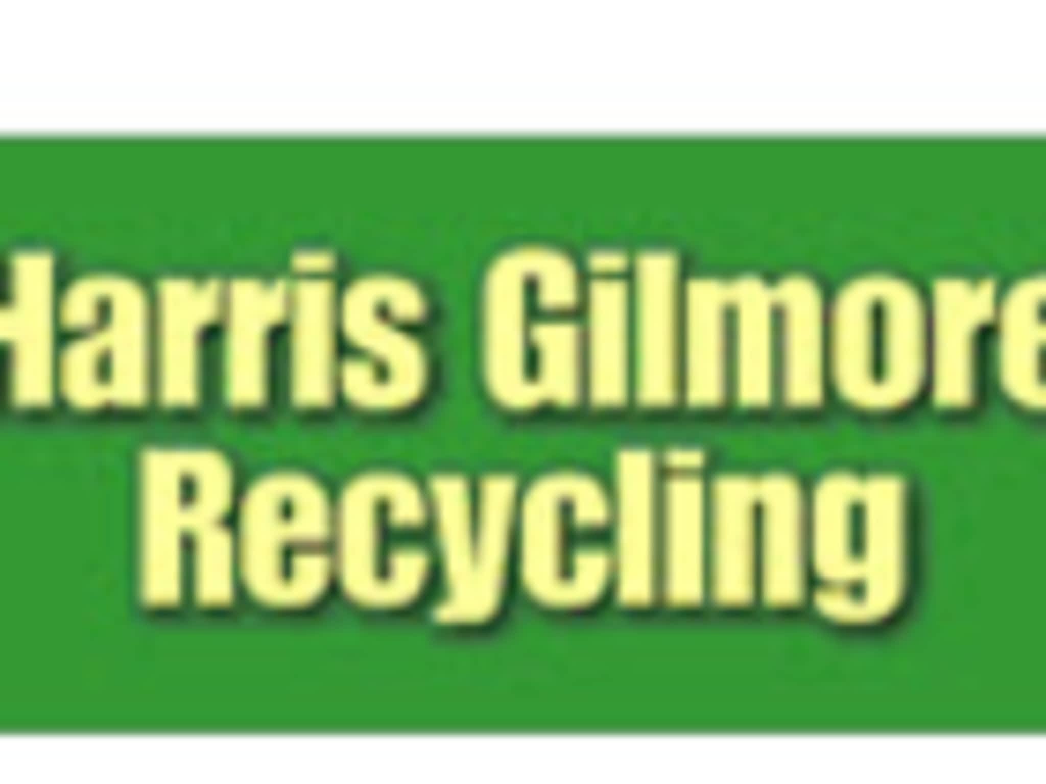 photo Harris Gilmore Recycling