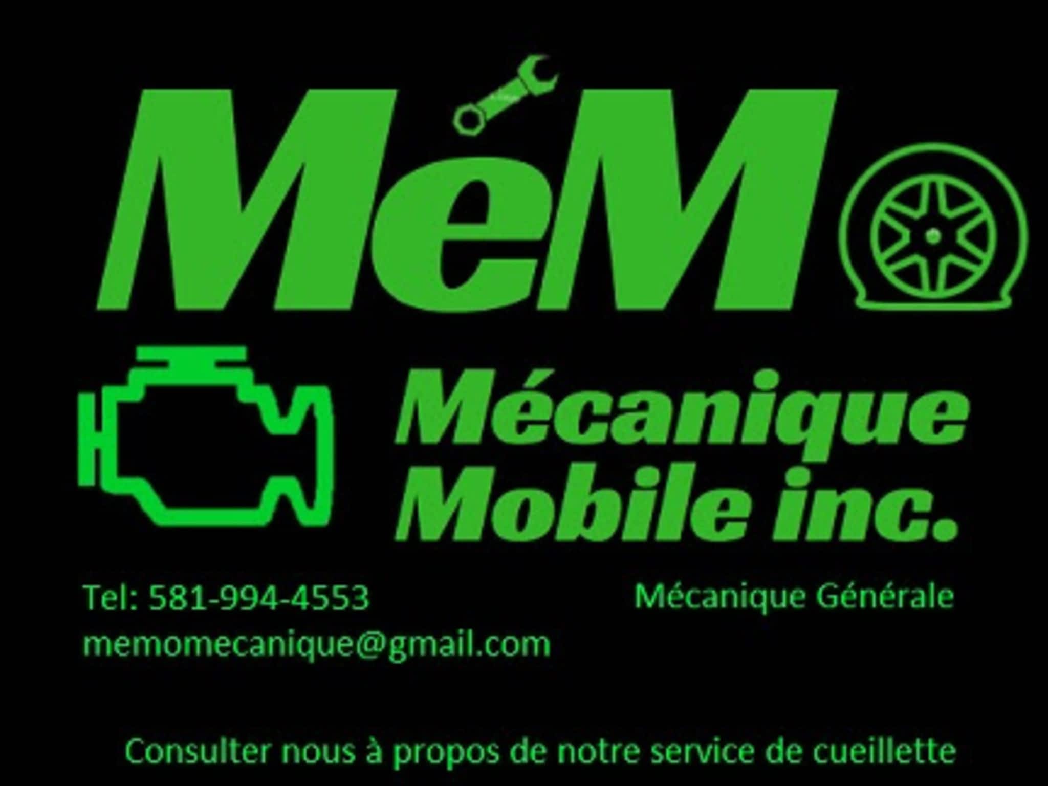 photo MéMo Mécanique Mobile Inc.