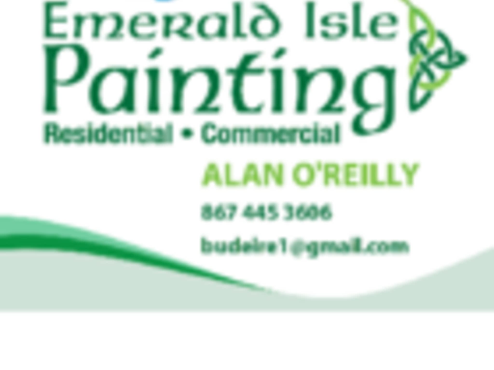 photo Emerald Isle Painting