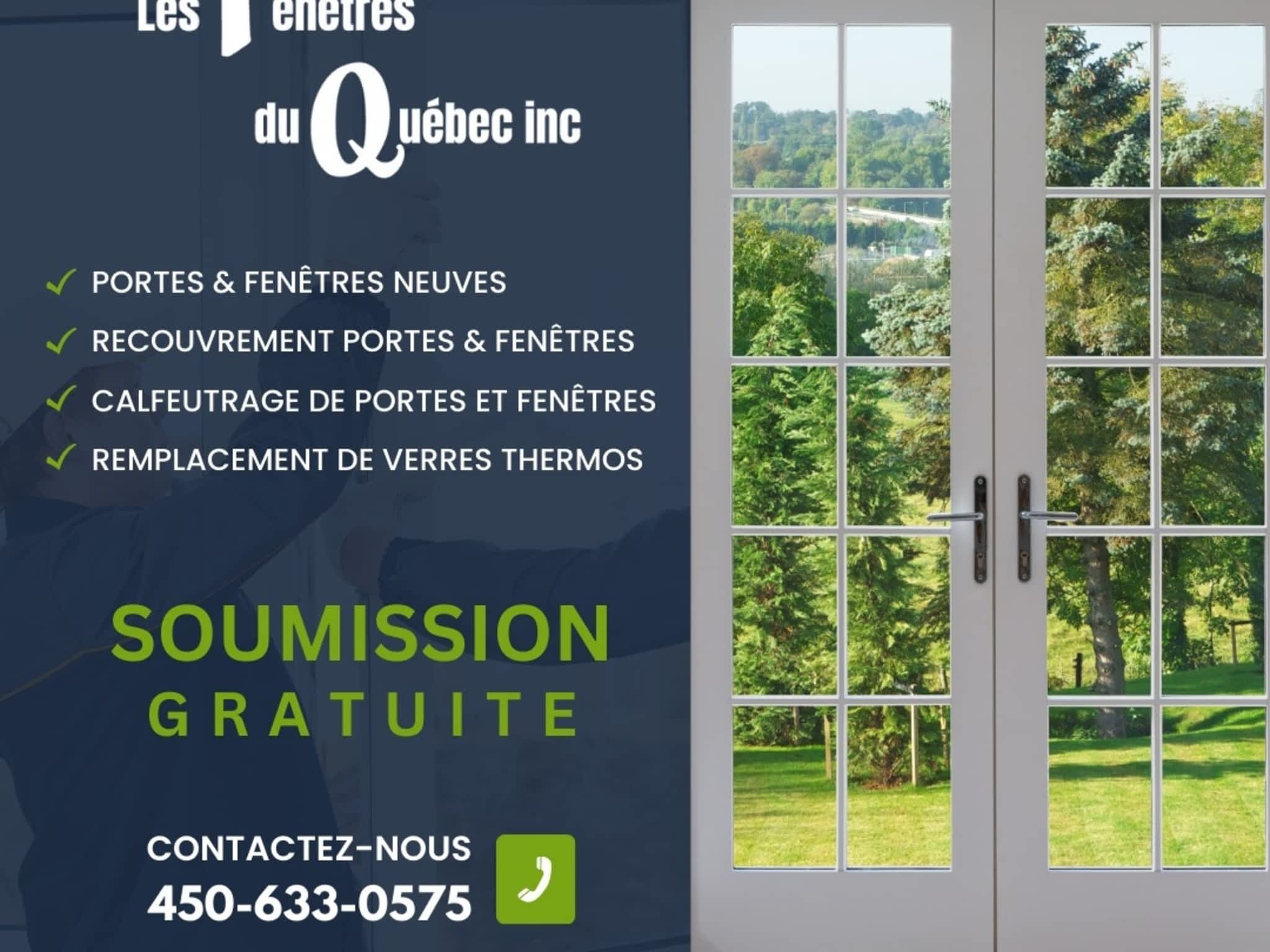 photo Les Fenêtres du Québec | Porte, fenêtre, porte de garage et l'installation à Delson